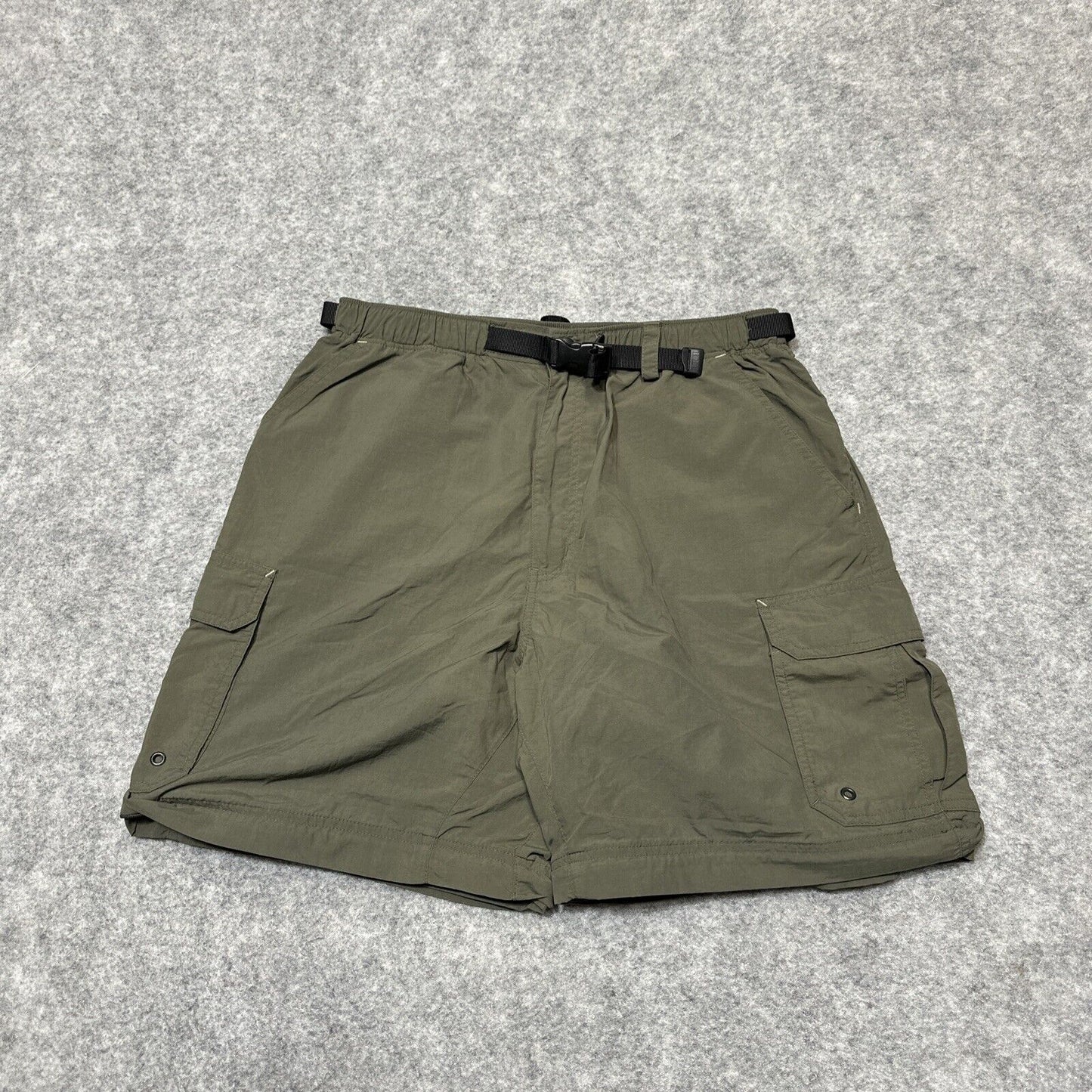 REI Co-op Sahara Men's Convertible Straight Cargo Pants Size Lx32 Green Dark