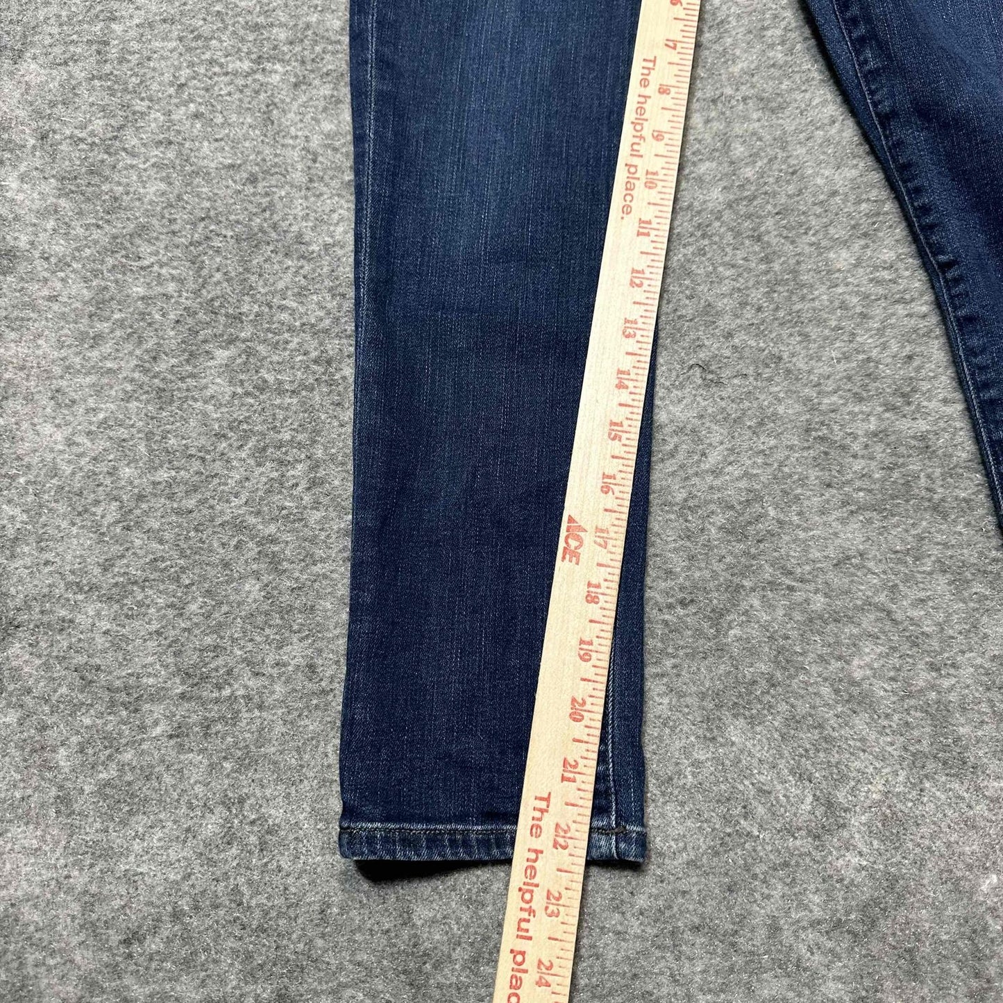 Citizens of Humanity Rocket Crop Petite High Rise Skinny Jeans Dark Womens 26