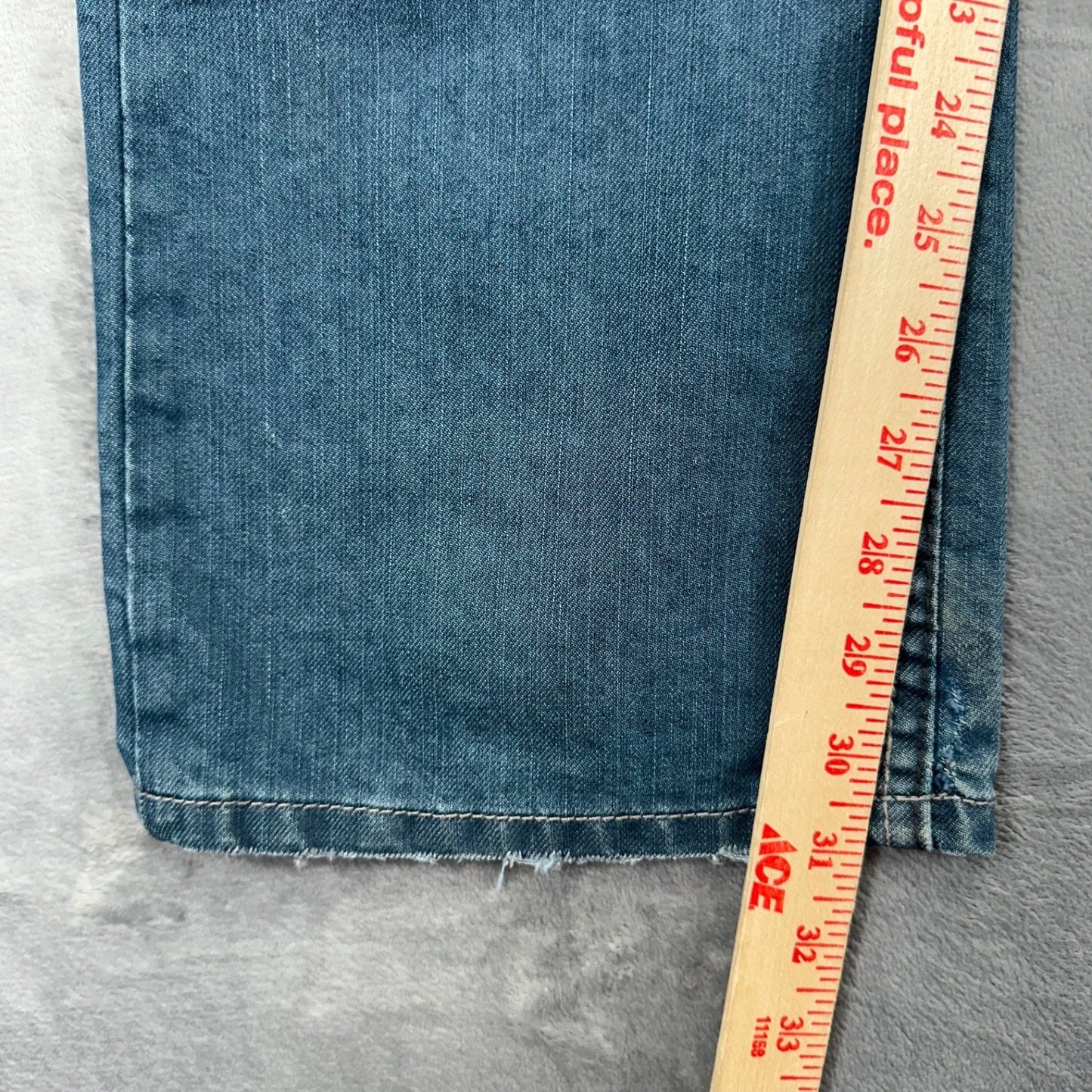 Vintage Buffalo David Bitton Ruffer Easy Fit Boot Cut Men's Jeans 31 Blue Denim