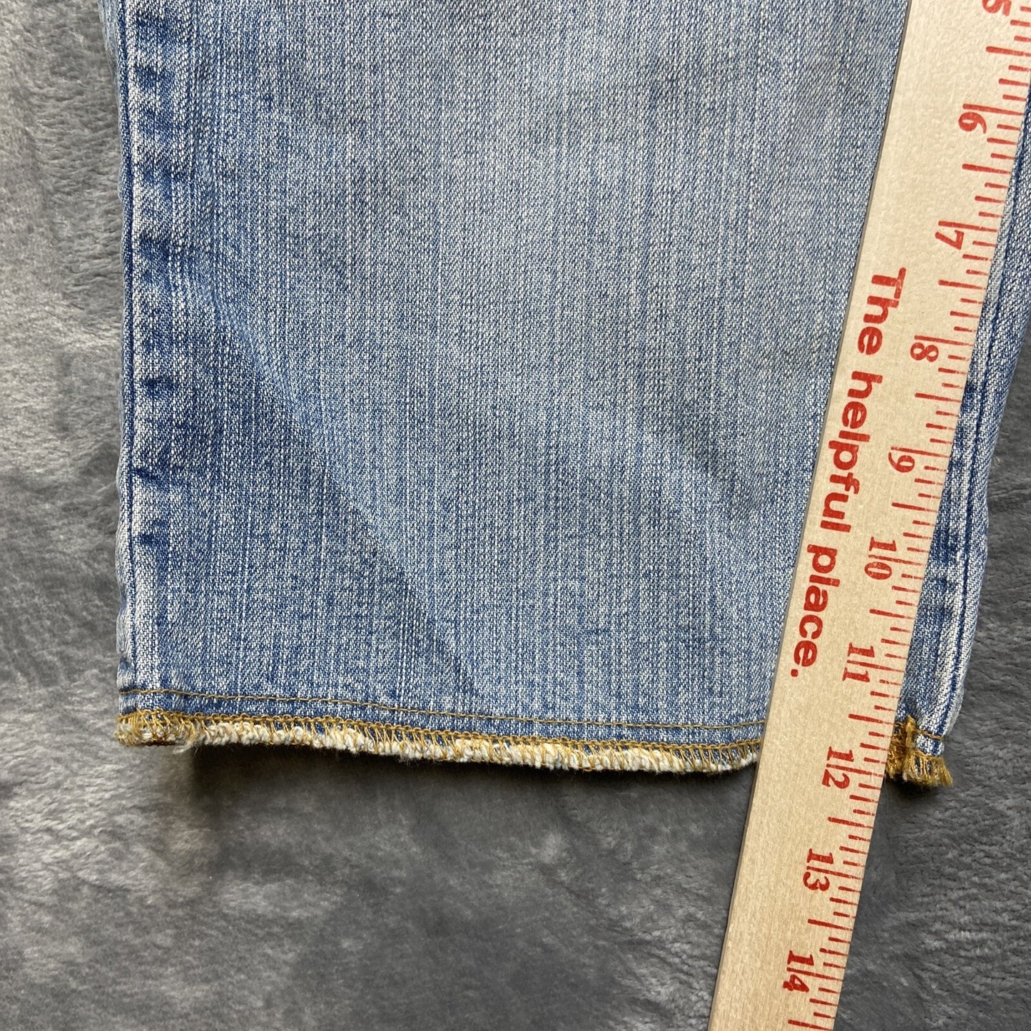 l.e.i. Faded Denim Shorts Women’s Size 1 Light Blue Denim
