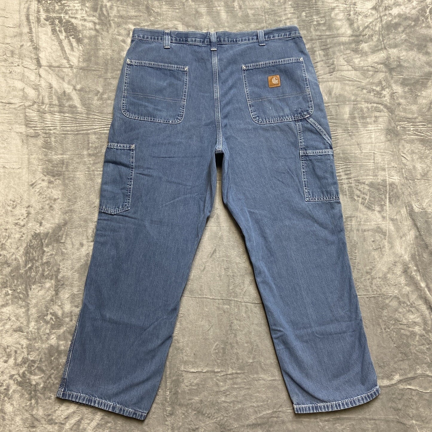 Carhartt Dungaree Fit Jeans Men’s Size 38x30 Blue Denim