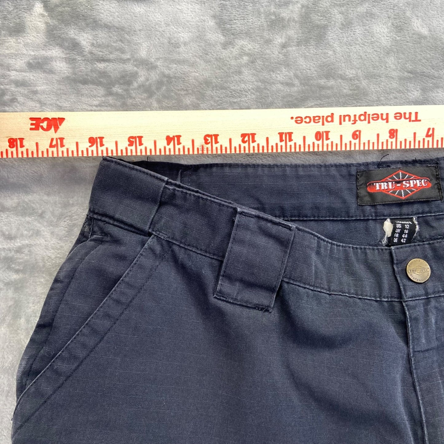 Tru Spec Women's Cargo Ripstop Pants Size 12 Black