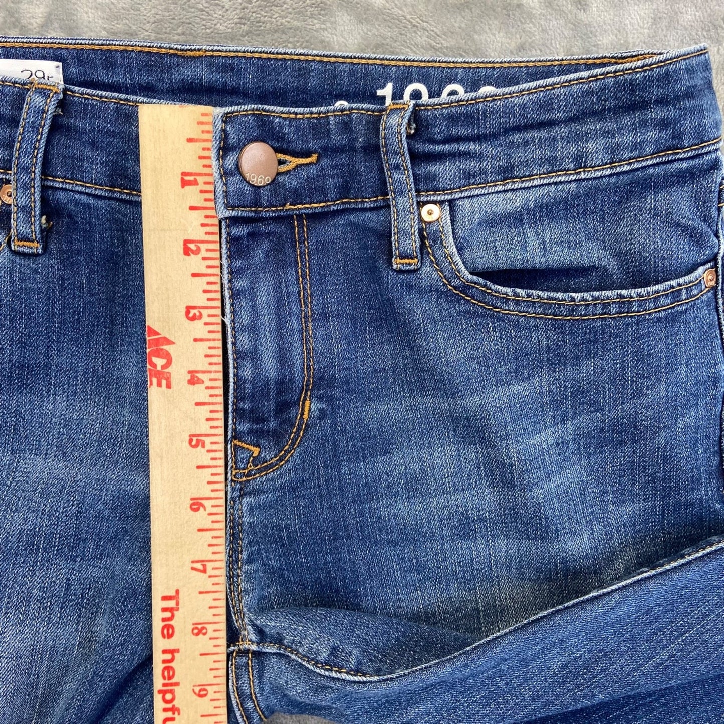 Gap 1969 Women's Sexy Boot Jeans Flare 29R Blue Medium Wash