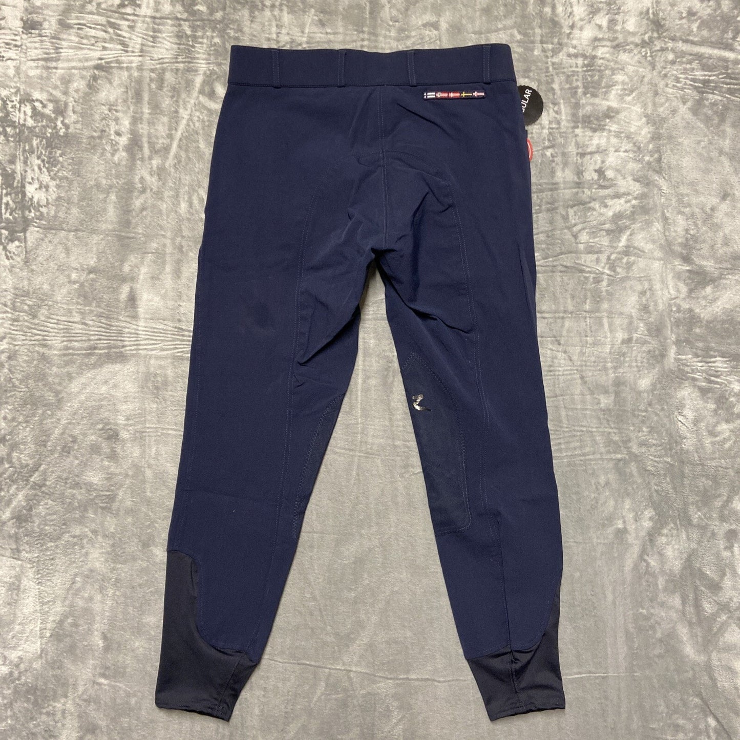 New HORZE Grand Prix Extended CKP Lds Riding Breeches Women's Sz XL/R - 32 Blue