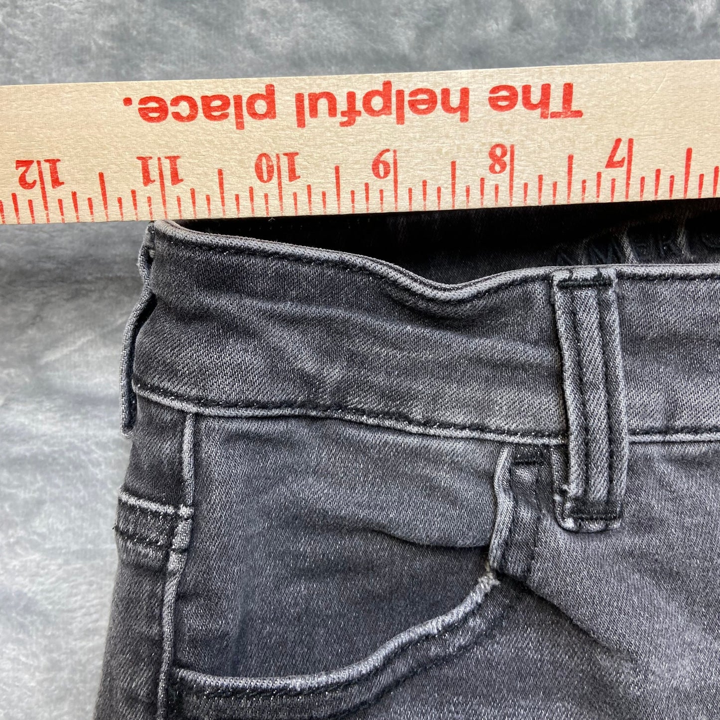American Eagle Next Level Stretch Highest Rise Jegging Women Size 0XShort Black