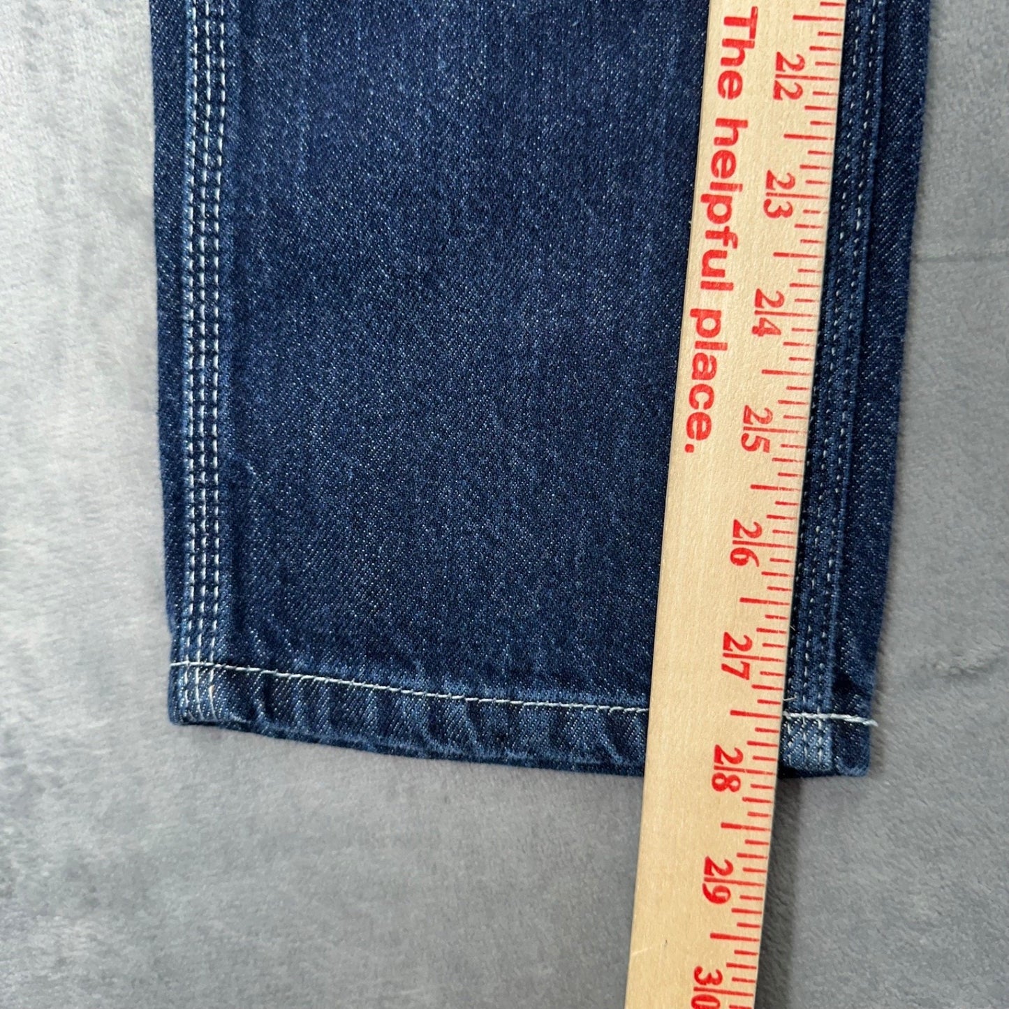 Lee Vintage Modern Women's High Rise Dungaree Jeans 24 Blue