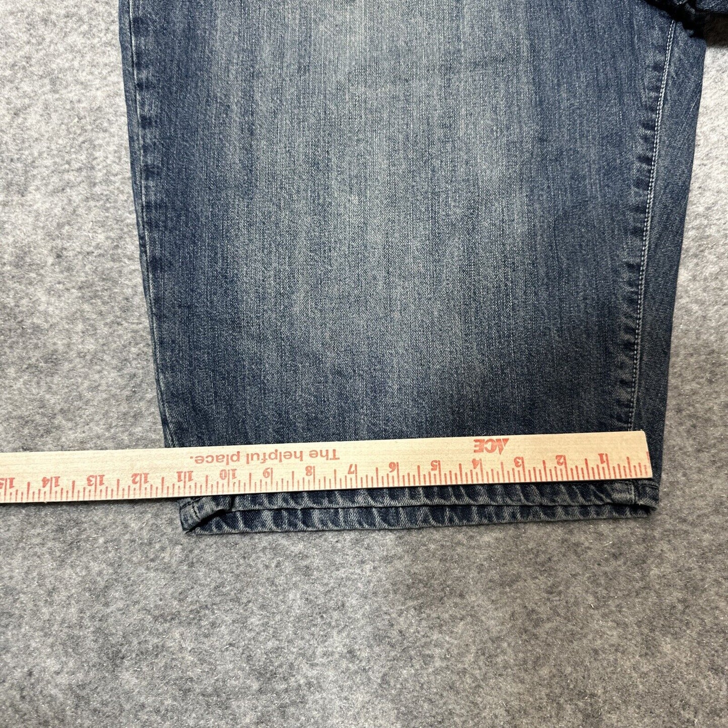Sean John Men's Bermuda Jean Shorts Sz 40 Blue Dark Denim Y2K Grunge Streetwear