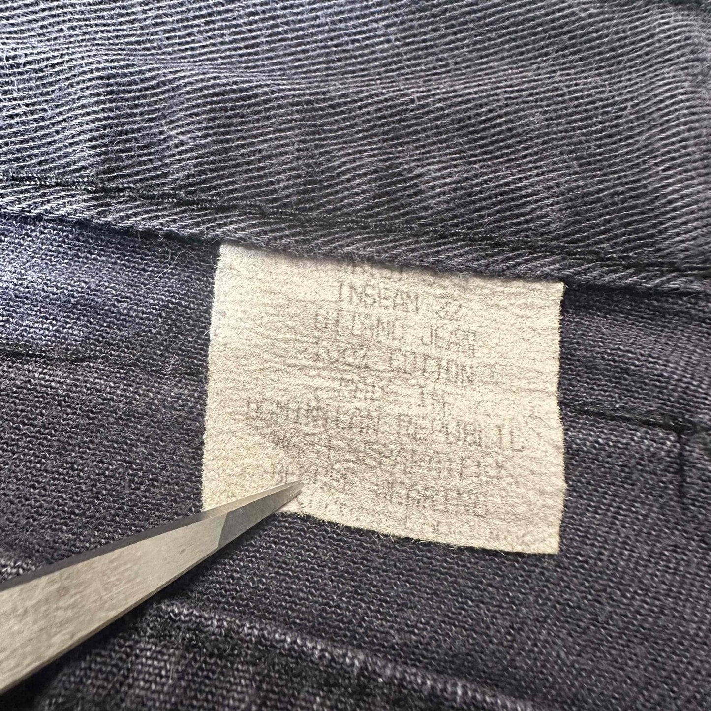 Vintage Gitano Jeans Men’s Relaxed Straight Jeans Size 33x32 Dark Purple Denim