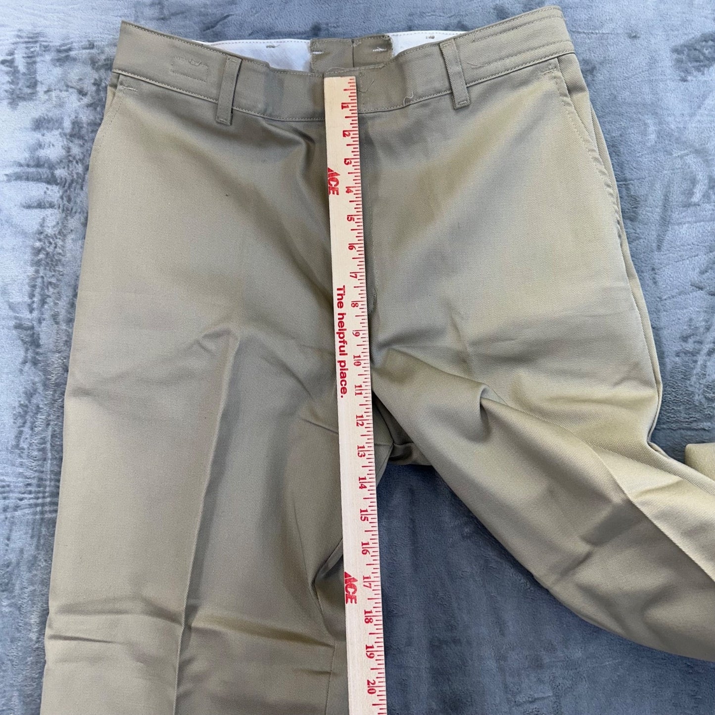 Red Kap Men's Straight Leg Work Pants Size 34x37 Khaki