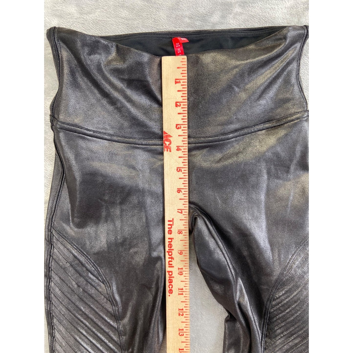 Spanx Women's Moto Leggings Size S/P Brown Yoga Pants