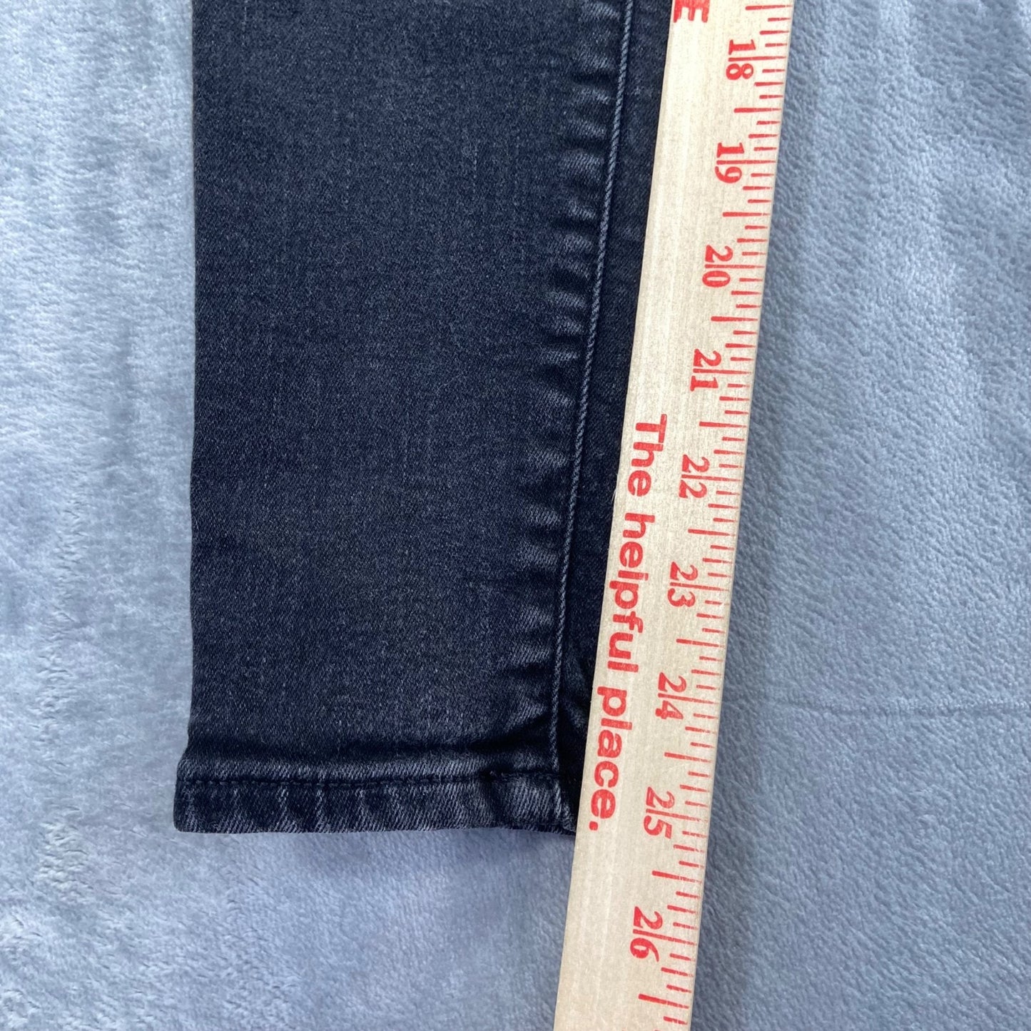 American Eagle Women's Skinny Jeans Size 0 Short Black Denim
