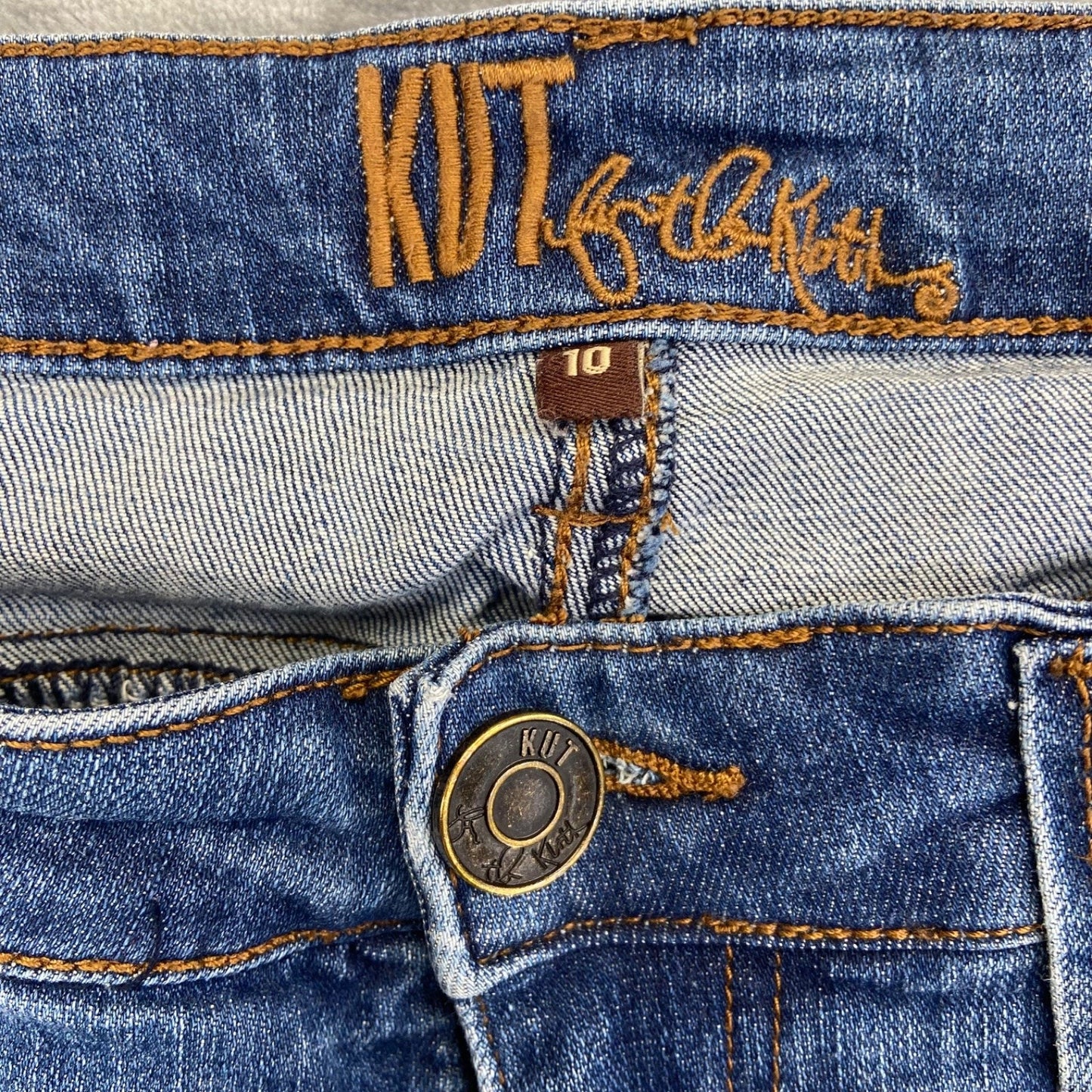 Kut from the Kloth Women's Skinny Jeans Size 10 Blue Denim #534424