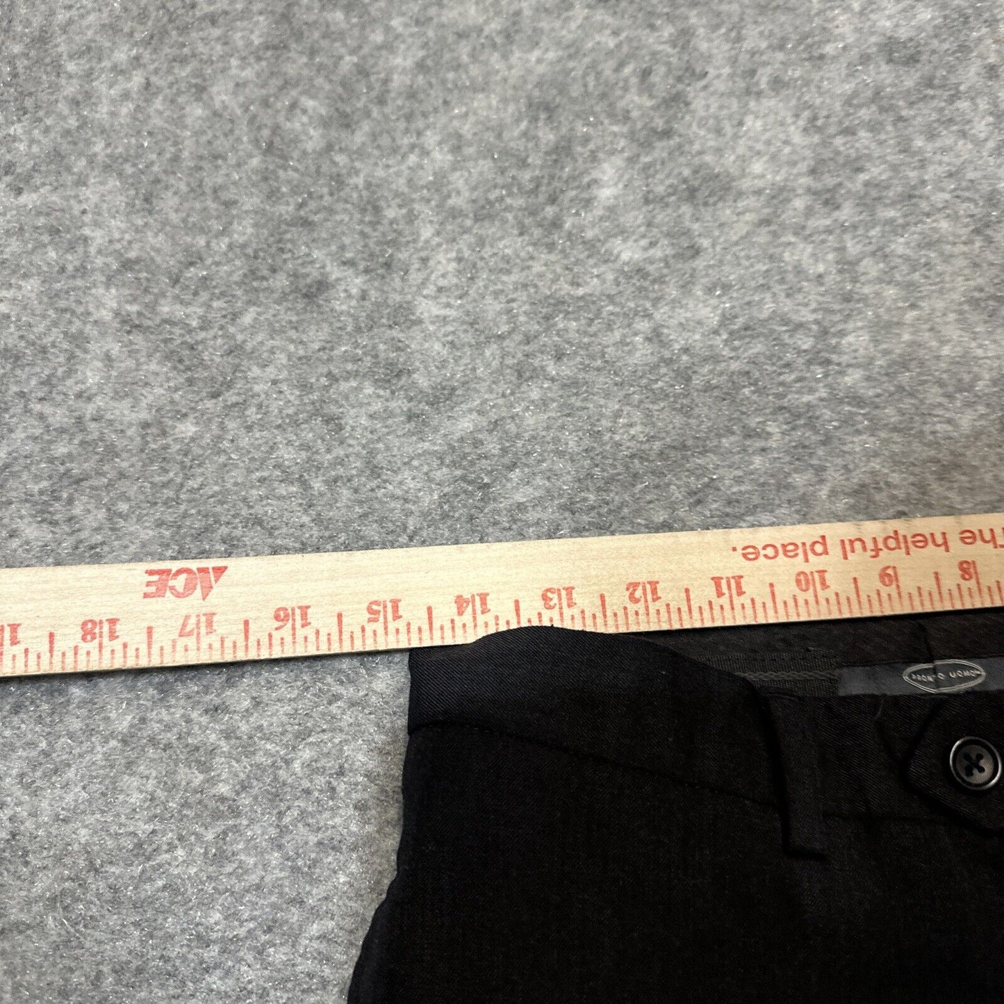 Pronto Uomo Platinum Men's Dress Pants Size 30 Black Pants