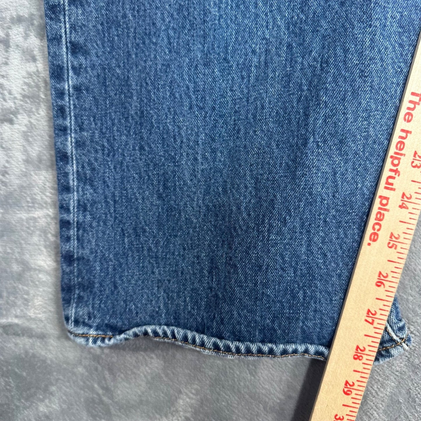 Levi's Men's 501 Straight Jeans 50x30 Blue Denim Medium Wash
