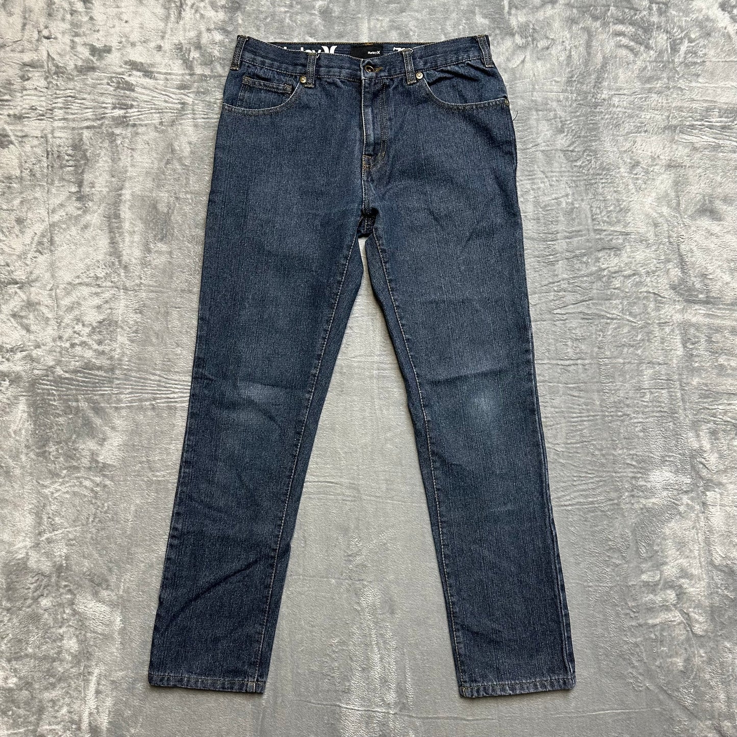 Hurley '79 Skinny Jeans Boys Size 18 Blue Denim
