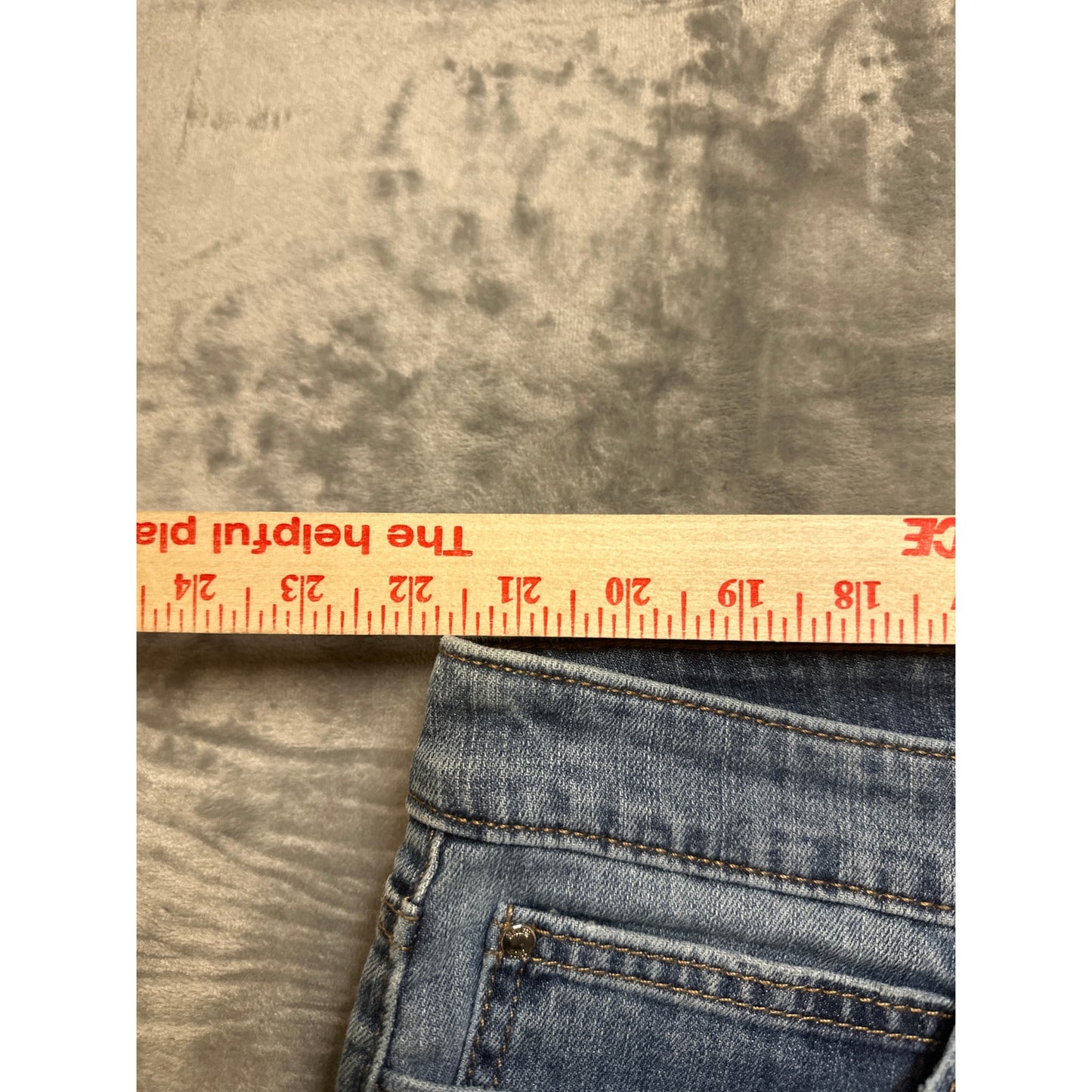 Jennifer Lopez Distressed Boyfriend Jeans Women's Size 20W Blue Denim