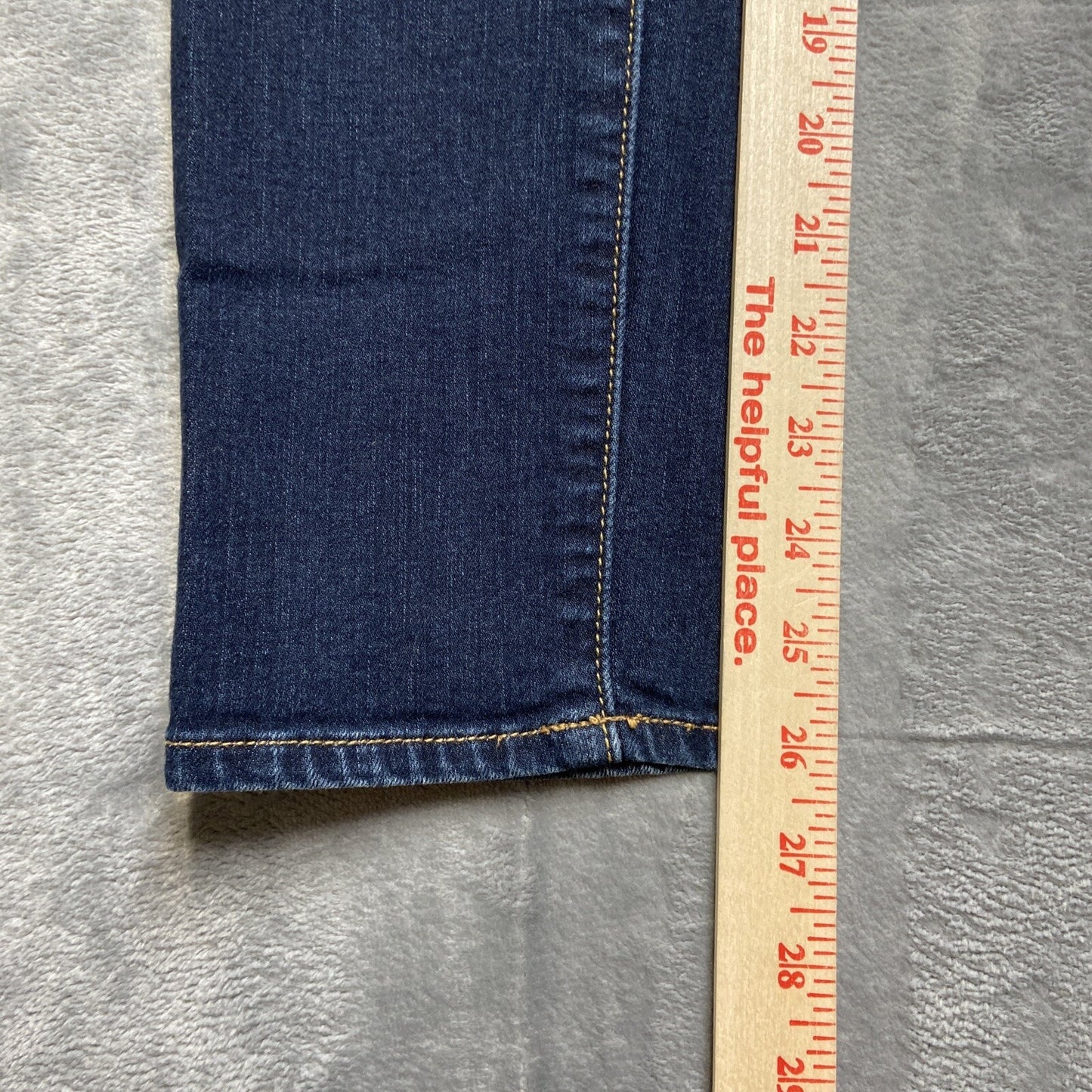 American Eagle Super Stretch Skinny Jean Women’s Size 00 Short Dark Blue Denim