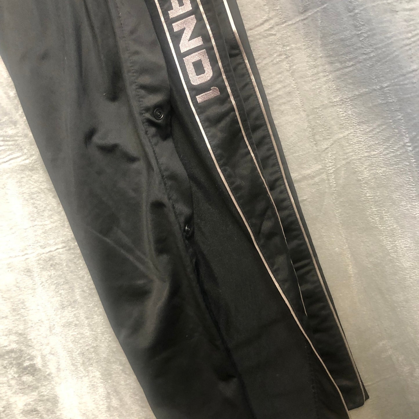 Vintage And1 Tearaway Pants Men's Size M Black