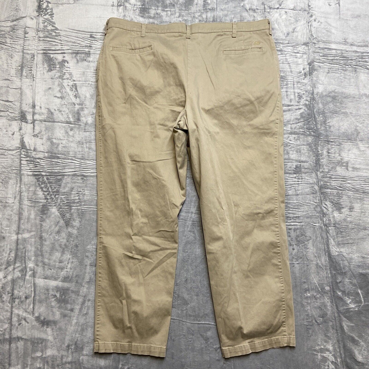 Wrangler Pleated Chino Pants Men's Size 44x32 Brown