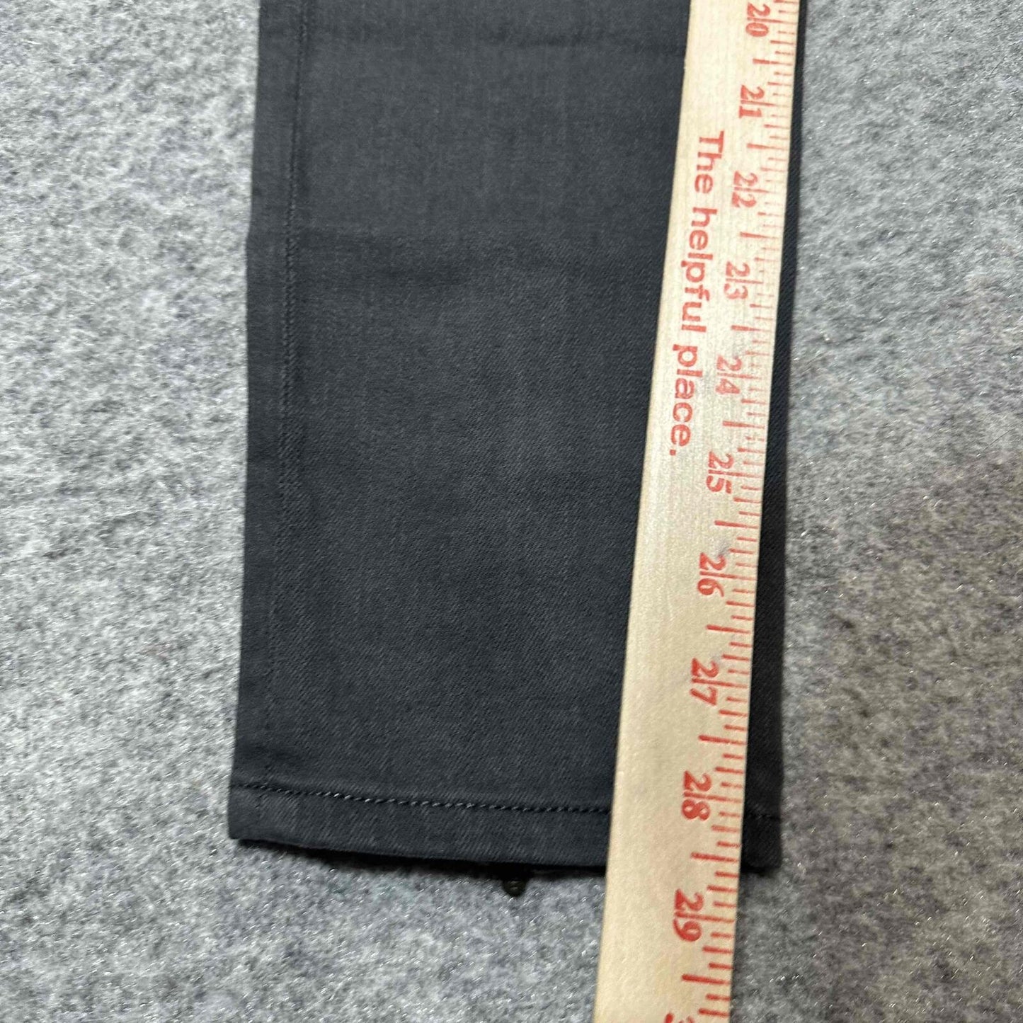New AG Adriano Goldschmied The Tyler Cargo Women's Skinny Ankle Jeans 27R Black