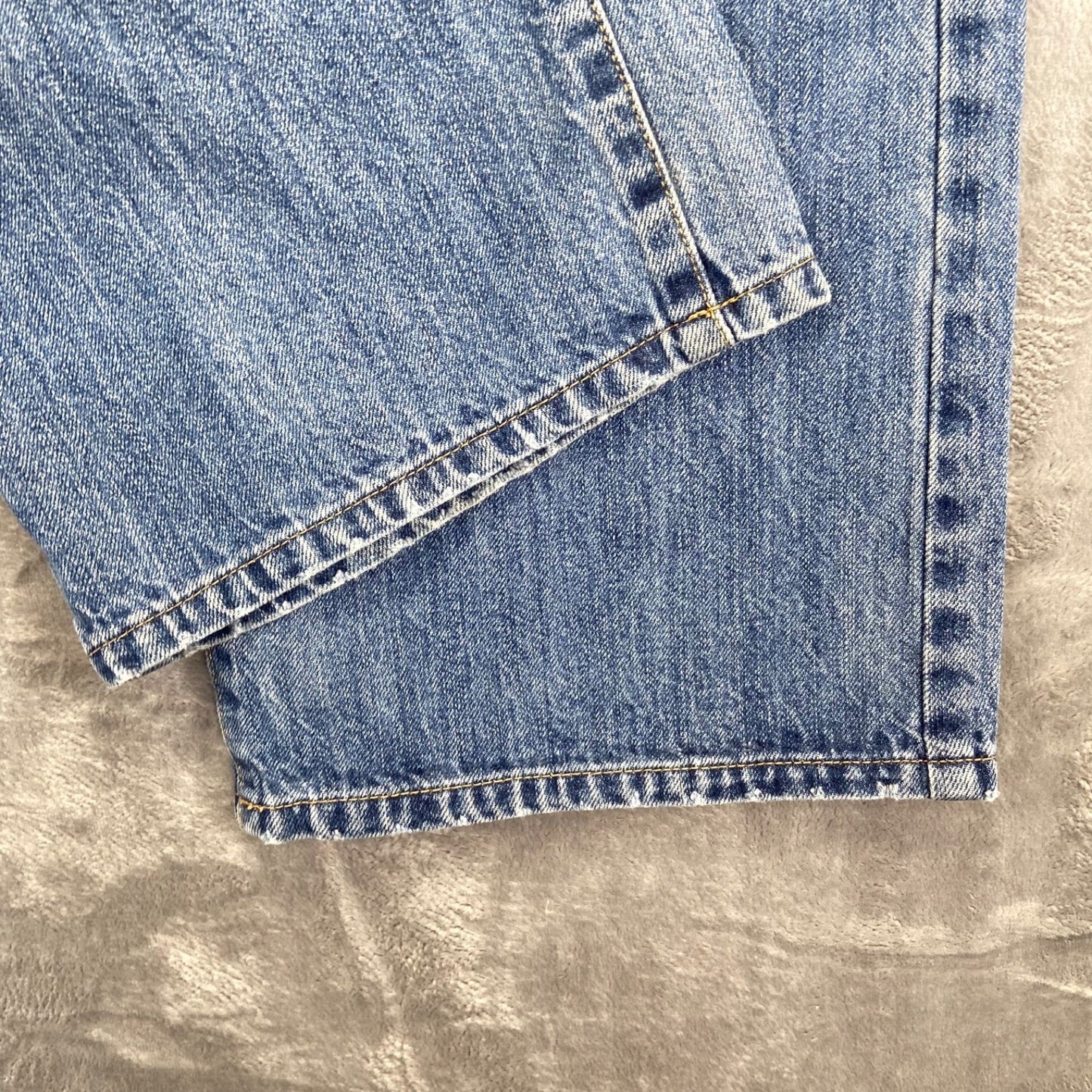 Urban Pipeline Relaxed Straight Jeans Men's 36x32 Medium Blue Denim