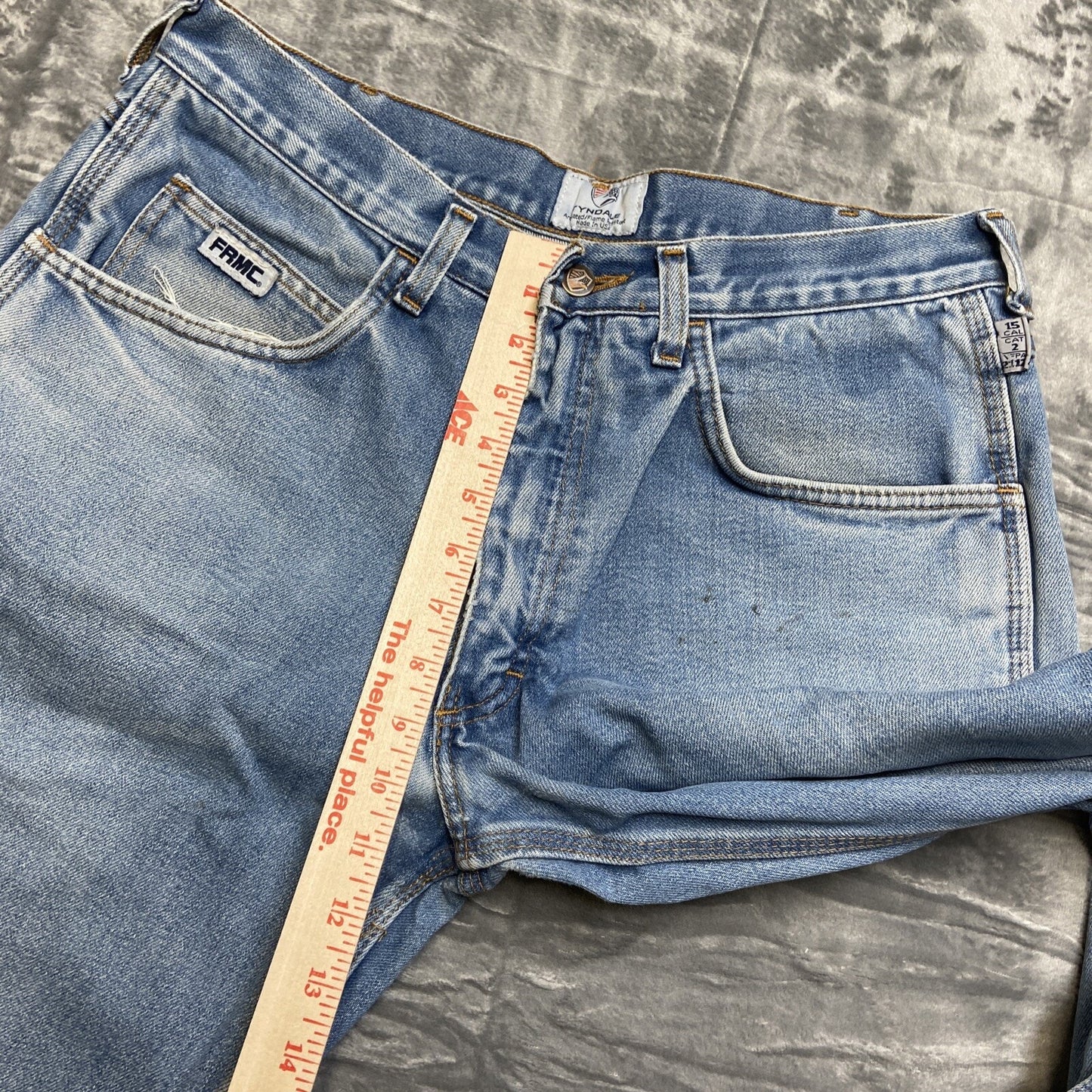 Tyndale FRMC Relaxed Jeans Men's Size 33x30 Blue Denim