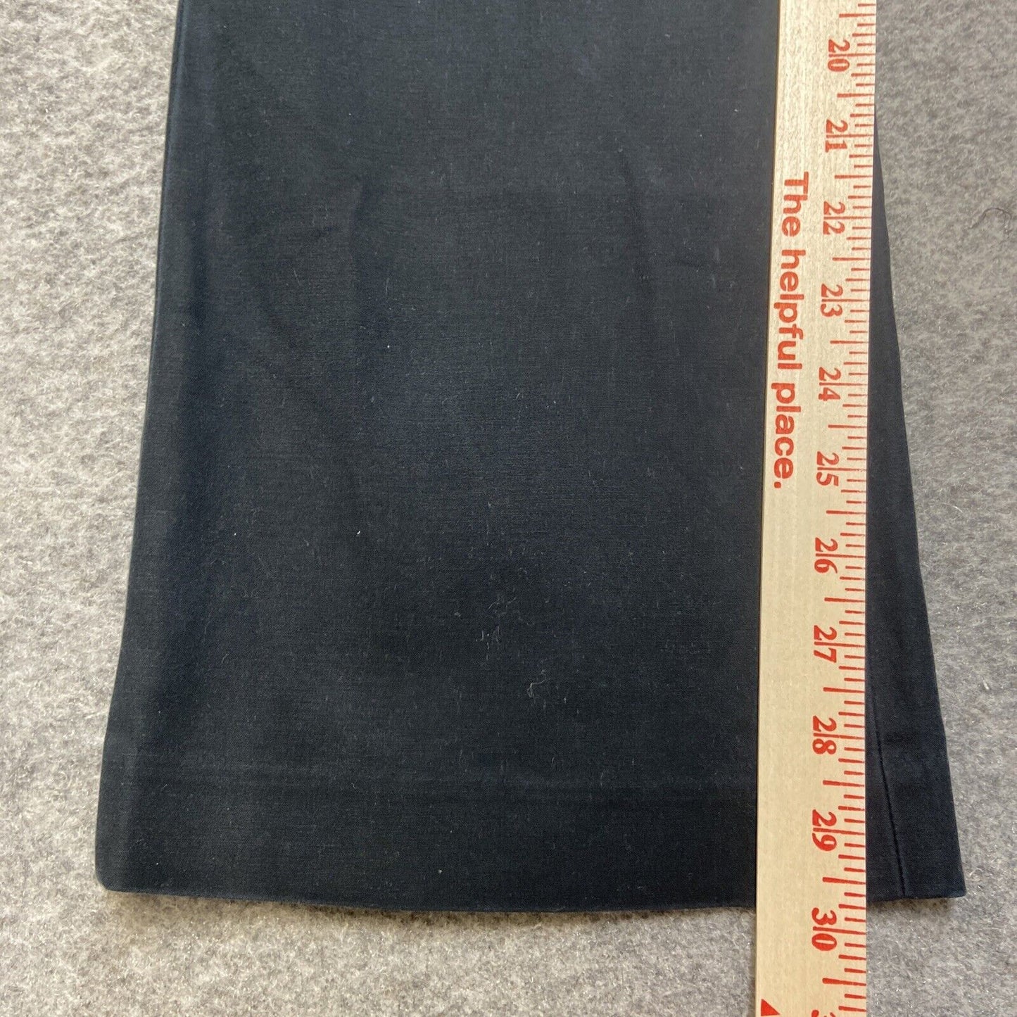 Banana Republic Ryan Fit Flared Chino Pants Women's Size 0S Black Pants