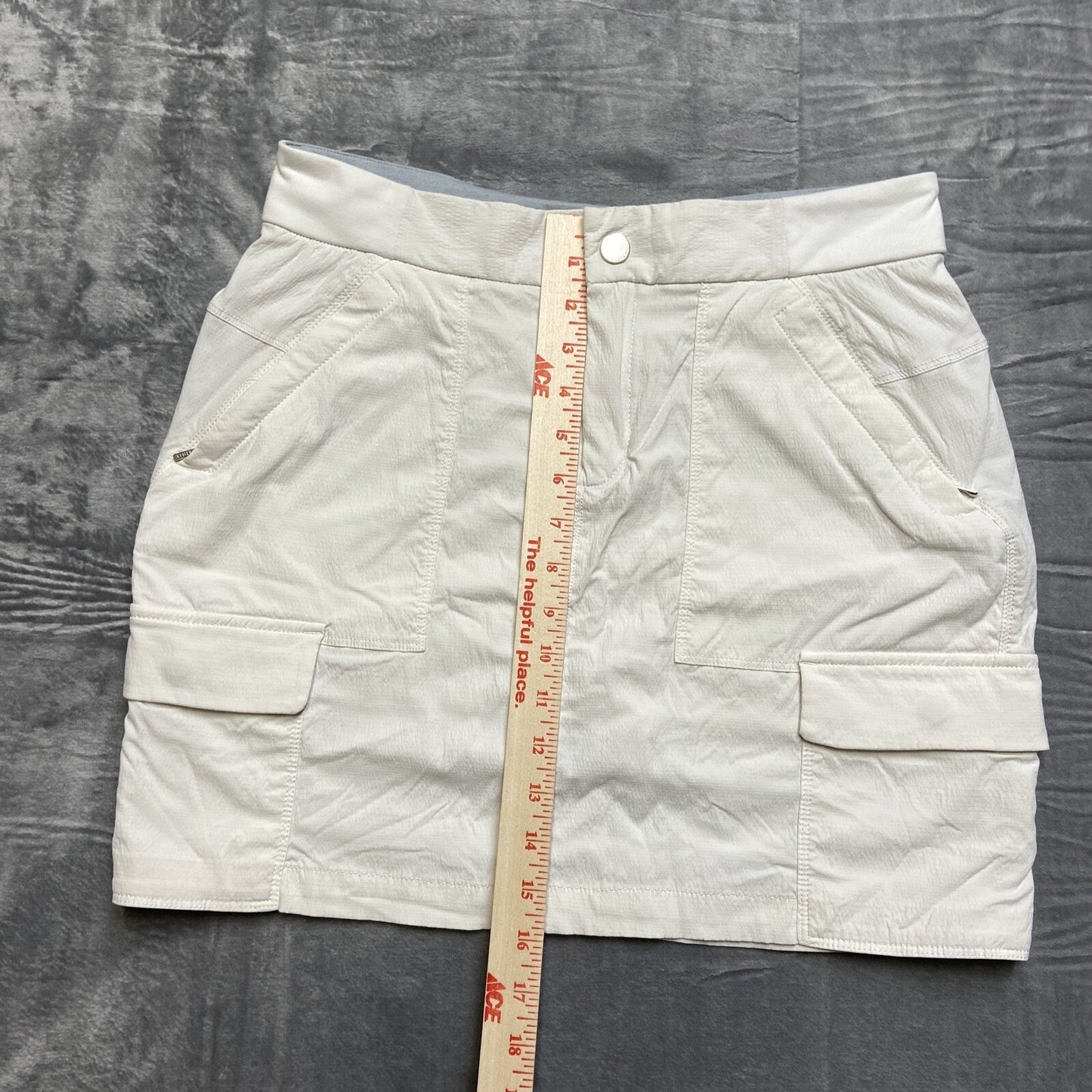 Athleta Cargo Tennis Skirt Women's Size 10 White