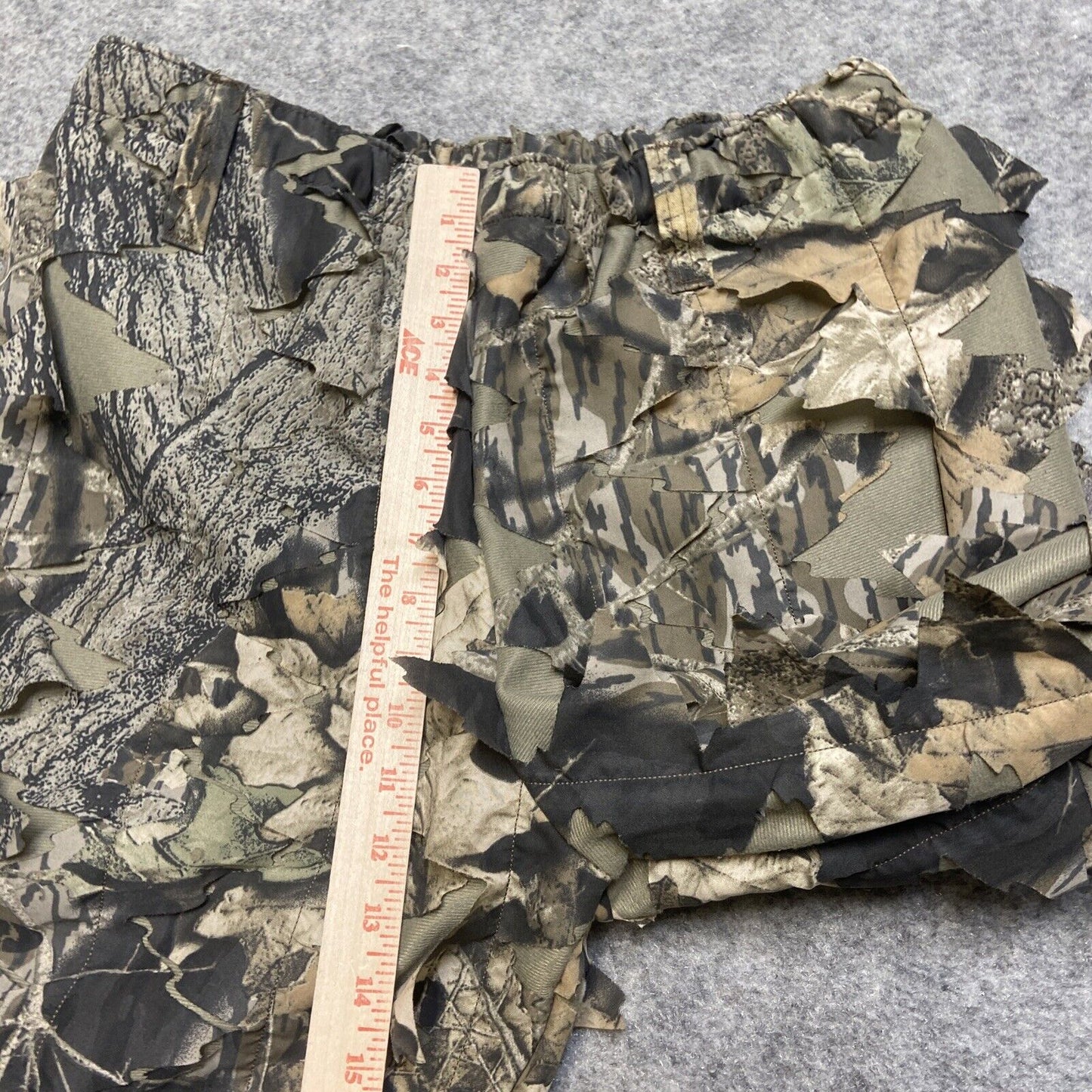 Vintage ScentLok 3D Leafy Ghillie Camo Hunting Pants Men's M/L Green Camoflauge