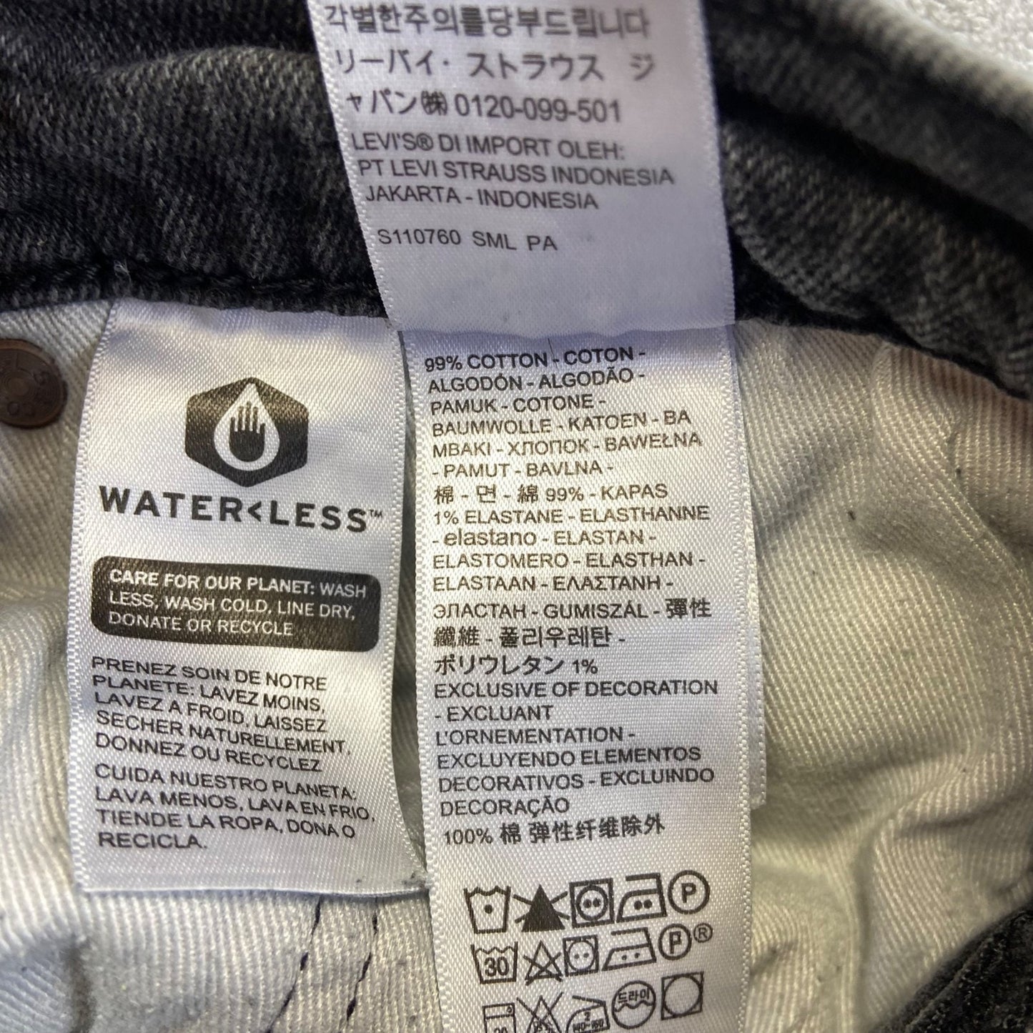 Levi's Men's Straight Jeans Size 36x30 Gray