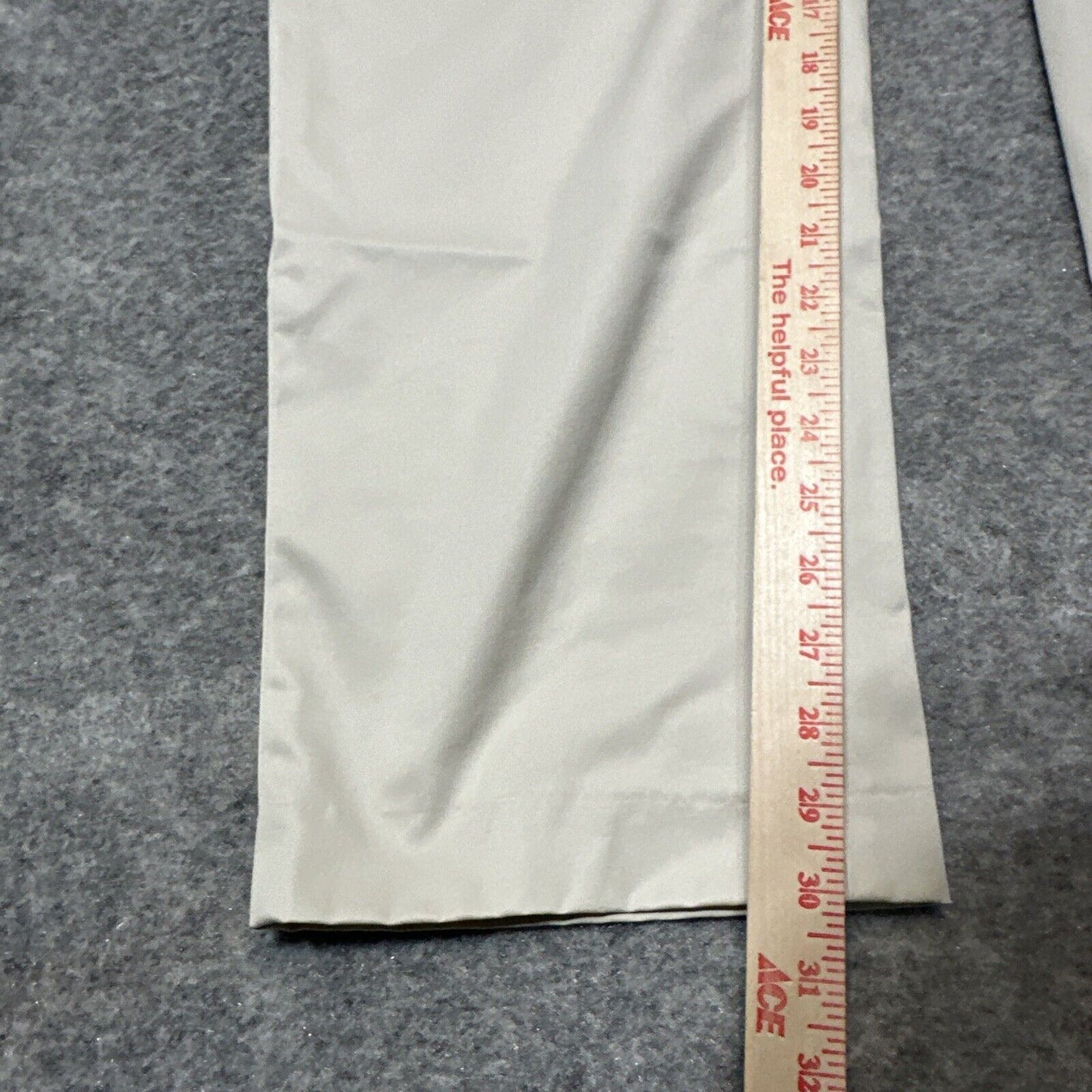 John W. Nordstrom Men's Straight Dress Pants Size 35x32 Beige Light Wash Pants