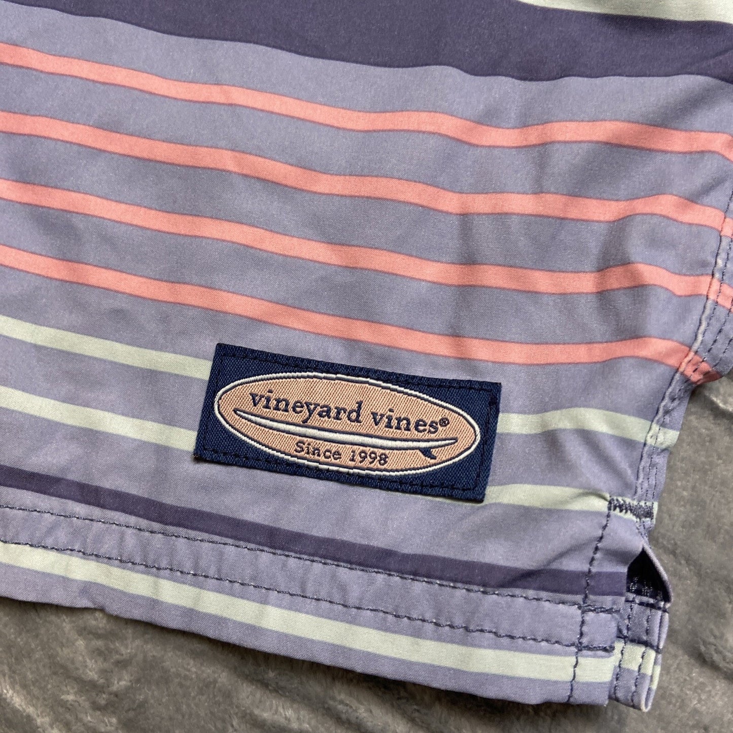 Vineyard Vines Swim Shorts Men's Size XS Multicolored Canvas