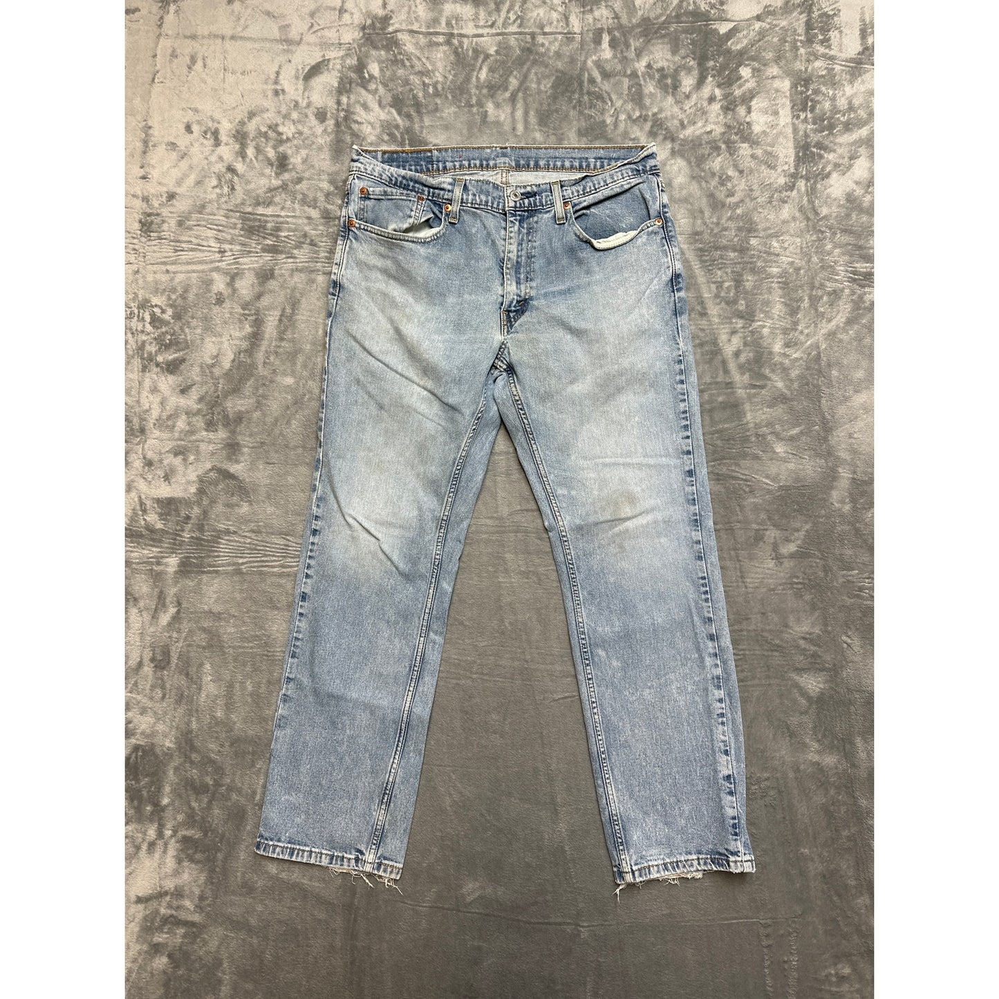 drafted: Lot of 3 Levi’s Rustlers Work Jeans Mens Size 33x30 Blue Black Grade A / B Denim