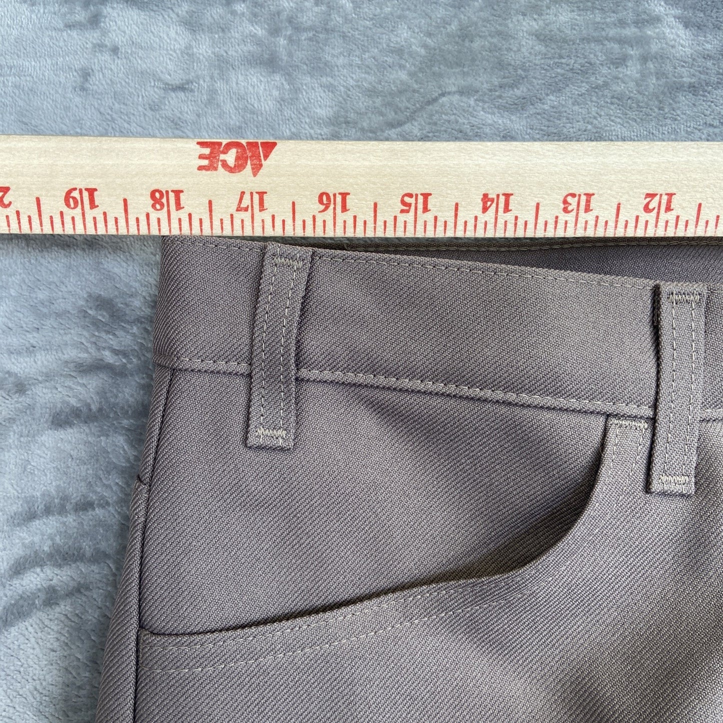 Vintage New Levi's Western Ranch Pants Men's 38x30 Taupe Brown Pants