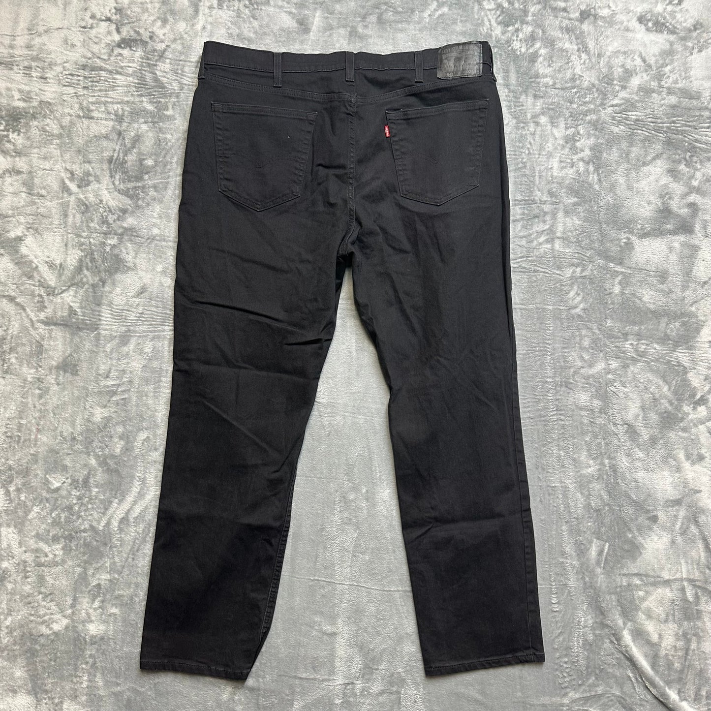 Levi's Regular Tapered Jeans Men's Size 40x34 Black Denim