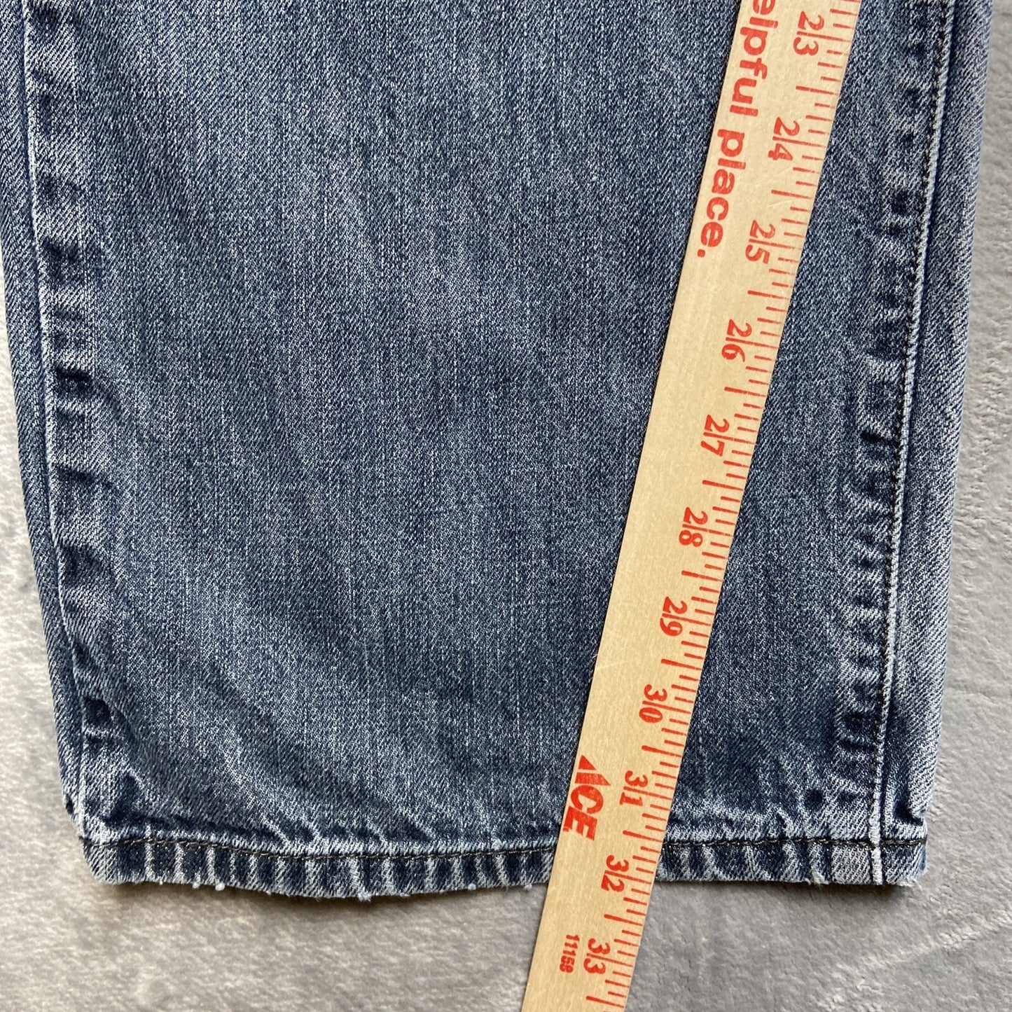 Vintage Calvin Klein Relaxed Straight Jeans Men’s Size 40 Blue Denim Dark
