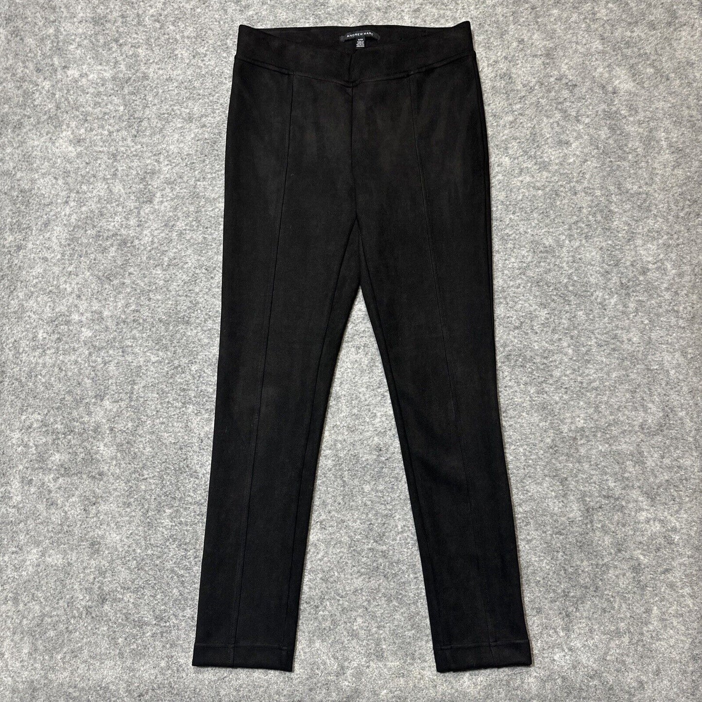 Andrew Marc Women's Velvet Leggings Size S Black
