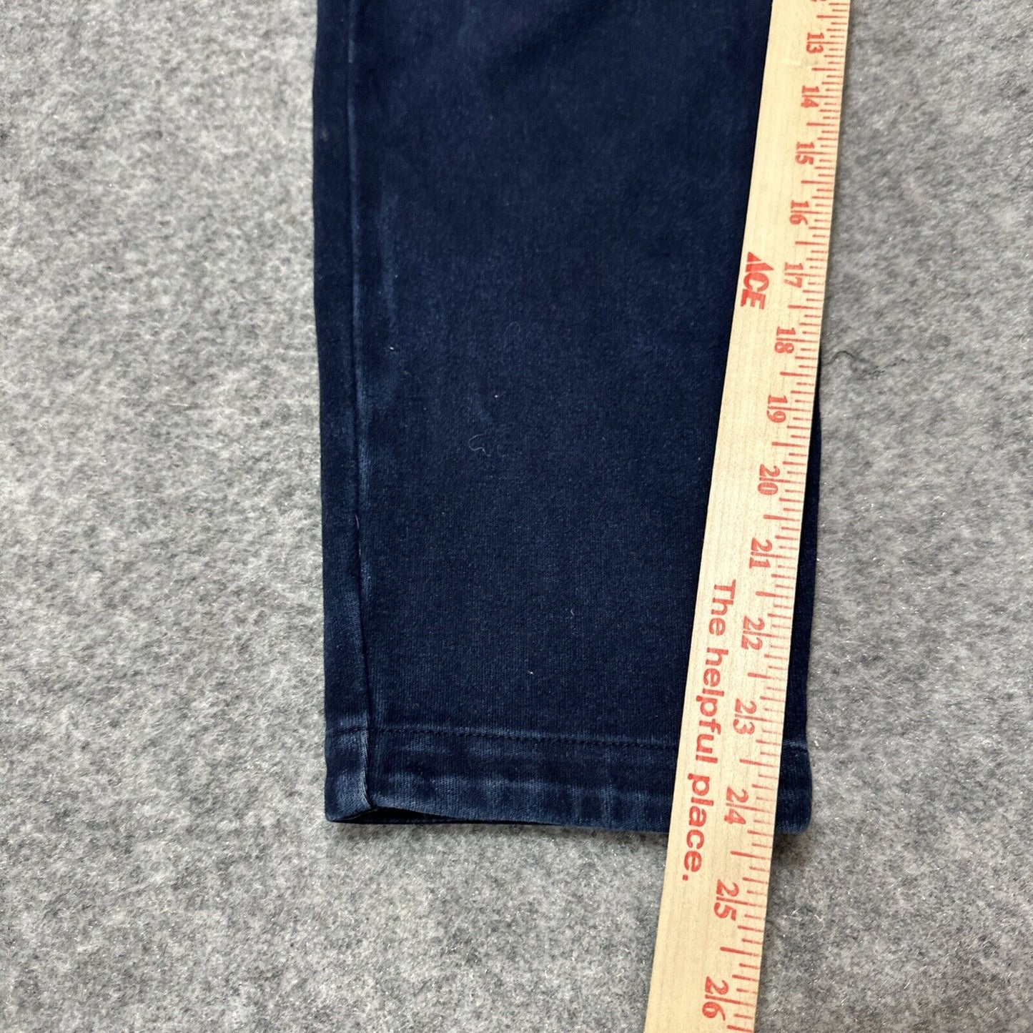 AG Adriano Goldschmied Natalie Women's Pants Size 31 Navy Blue Strap Pants