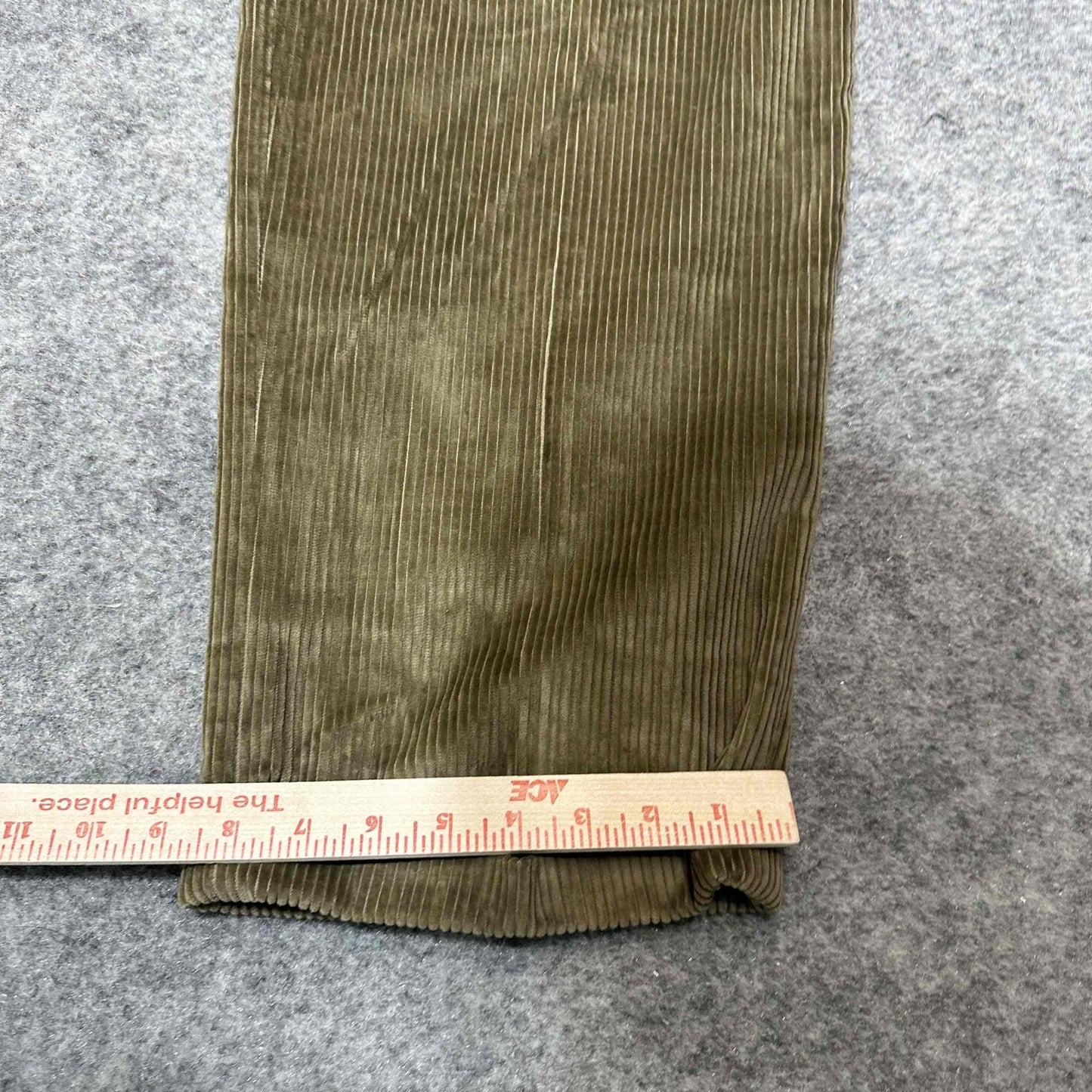 Brooks Brothers Men's Corduroy Pleated Cuffed Dress Pants Size 38 Long Brown