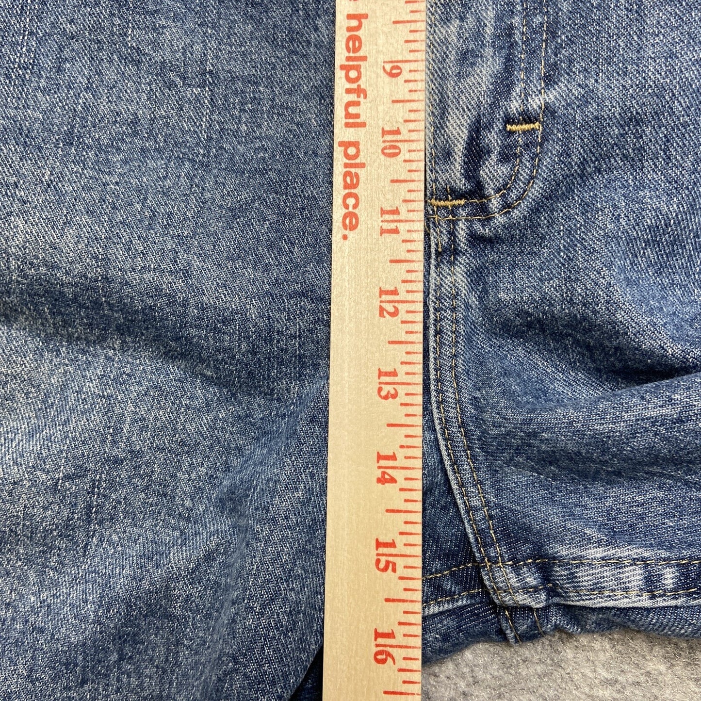Wrangler Relaxed Fit Jeans Men’s Size 50x29 Blue Denim