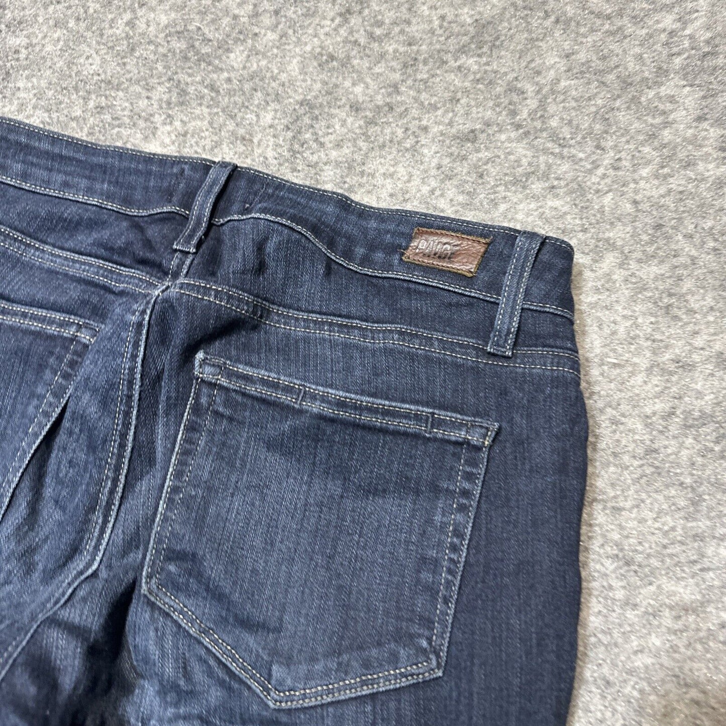 Paige Verdugo Ankle Skinny Jeans Women’s Size 26 Dark Blue Denim