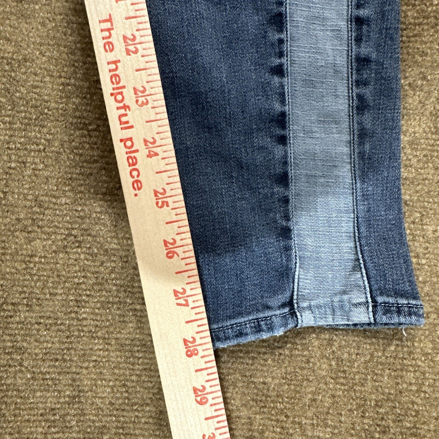 Good American Good Waist Women's Jeans Size 6/28 Blue Stone Wash Denim