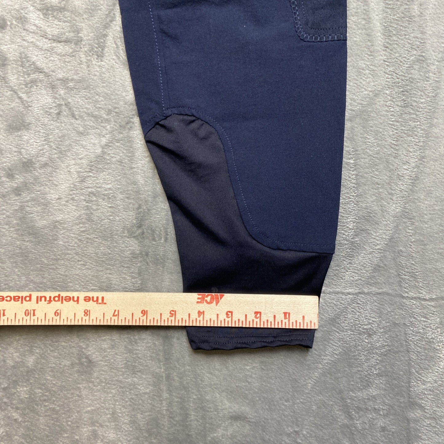 New HORZE Grand Prix Extended CKP Lds Riding Breeches Women's Sz XL/R - 32 Blue