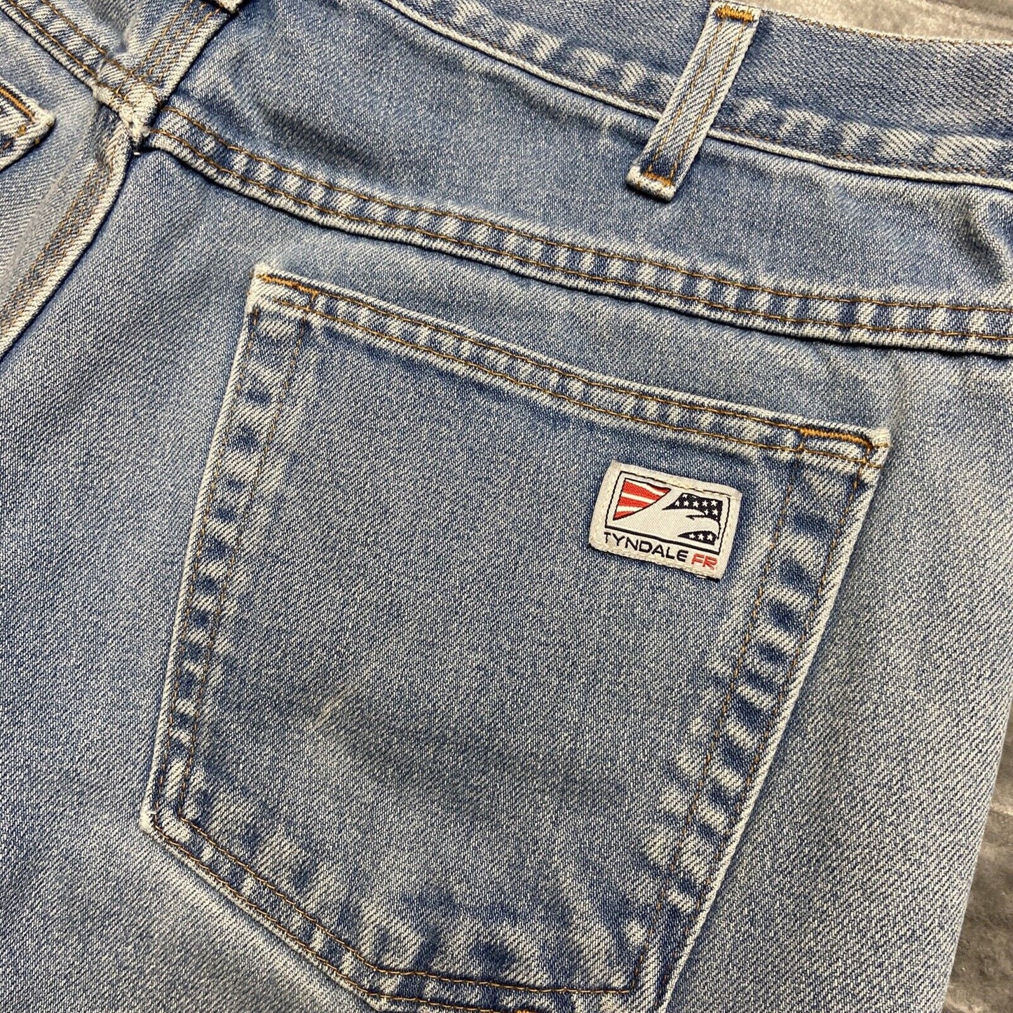 Tyndale FRMC Relaxed Jeans Men's Size 33x30 Blue Denim