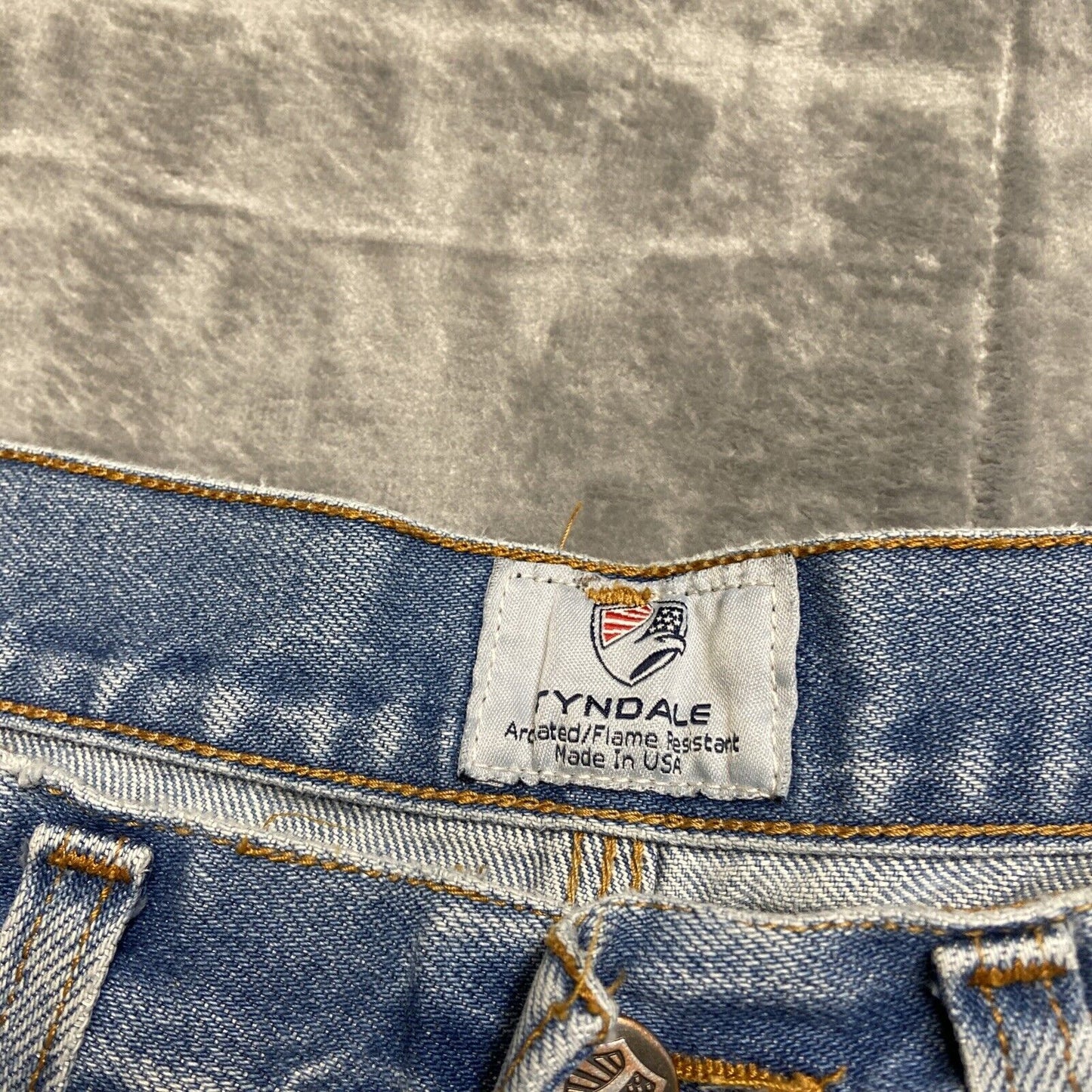 Tyndale FRMC Relaxed Jeans Men's Size 33x30 Blue Denim