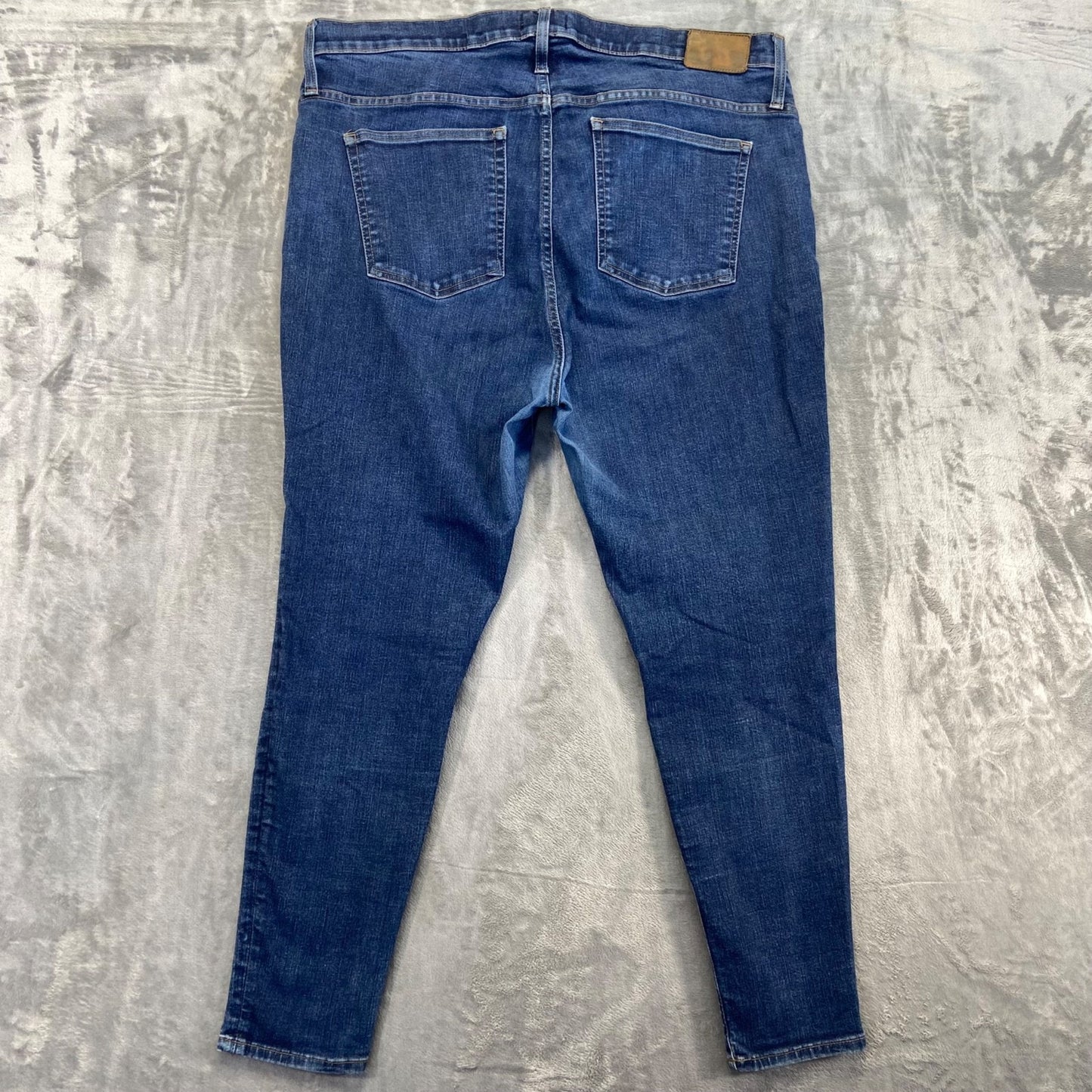 J.Crew Men's 10" High-Rise Toothpick Skinny Jeans Size 35 Blue