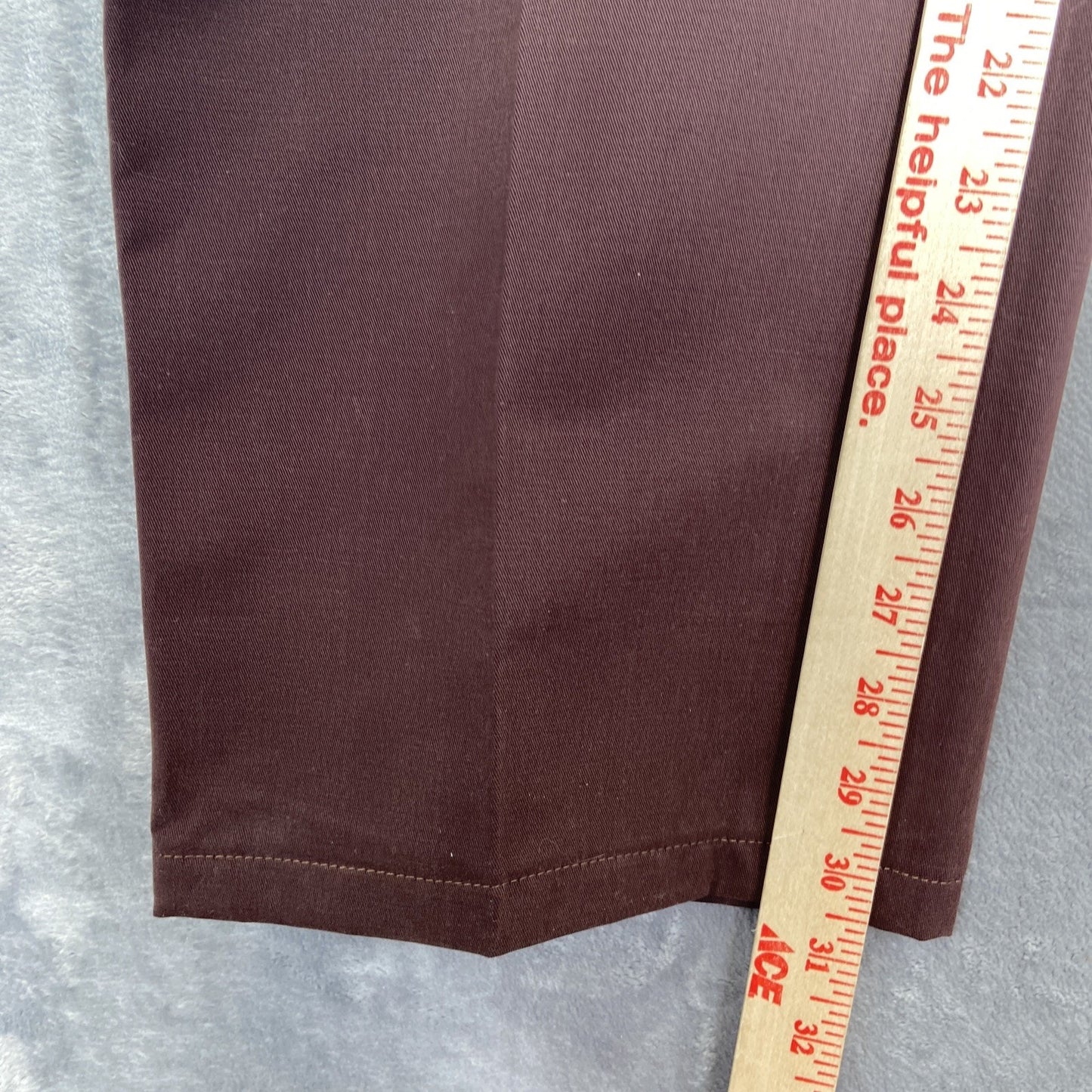 New Ermenegildo Zegna Dress Pants Men's Size 38 Purple Dark Red Maroon