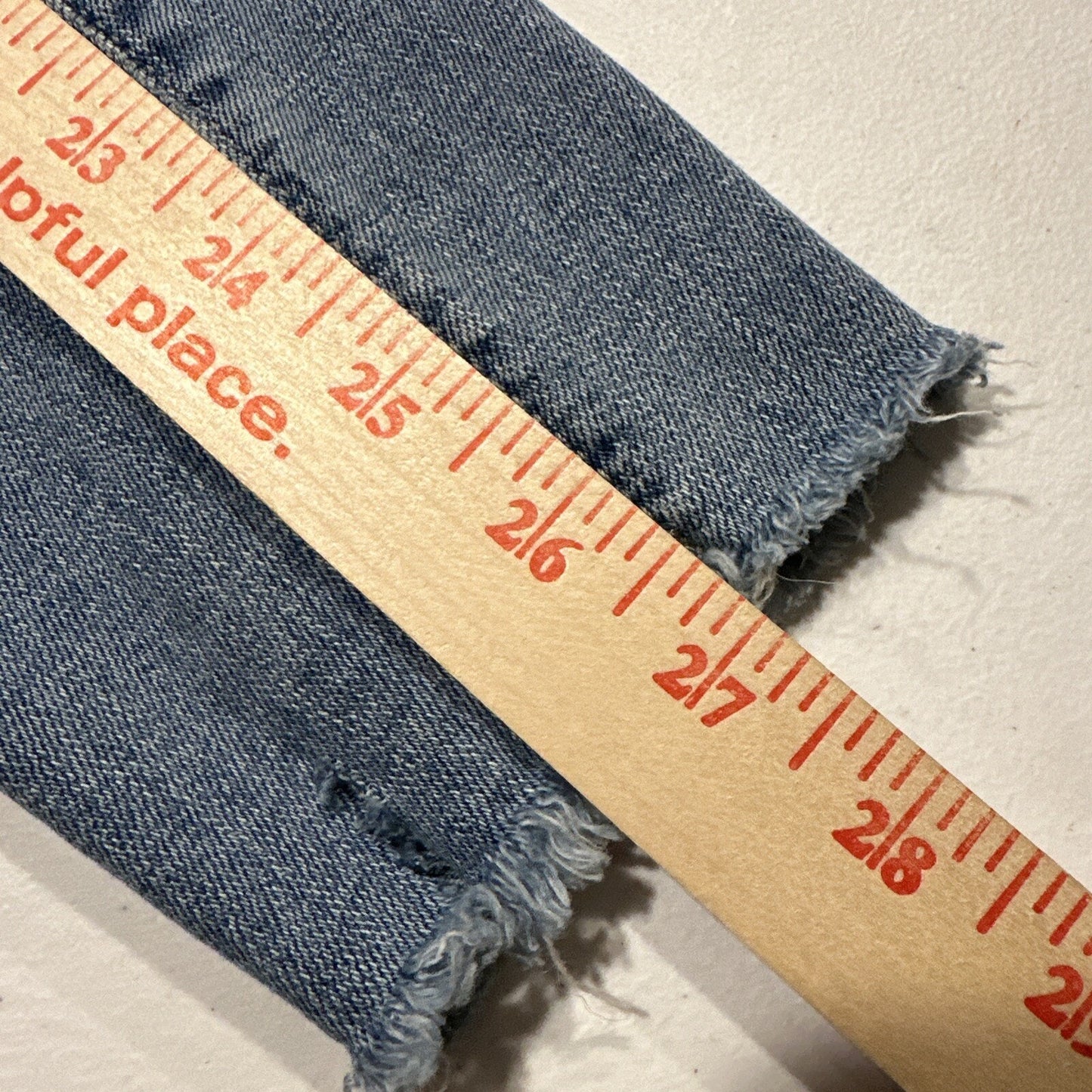 Lucky Brand Jeans Womens 2/26 Blue Bridgette High Rise Skinny Denim Light Wash