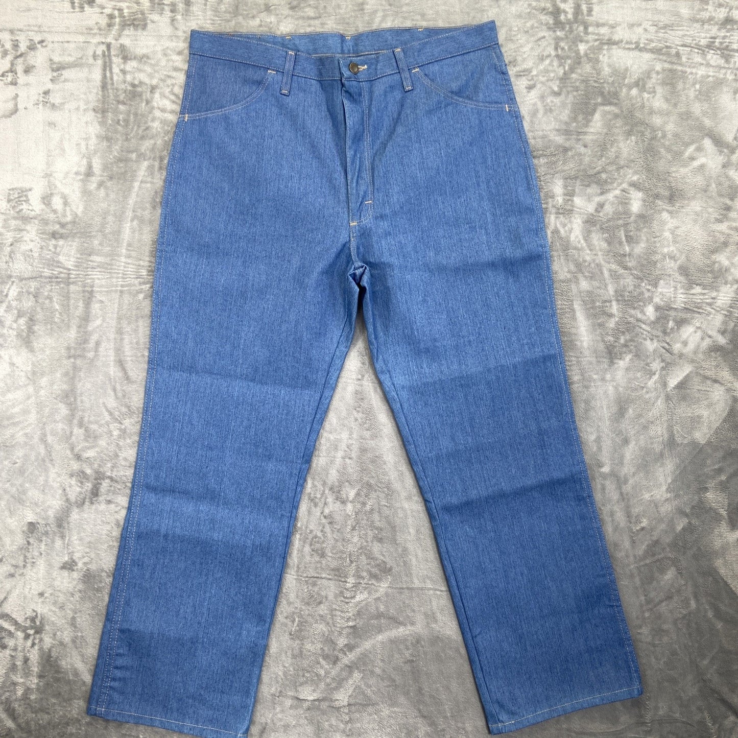 New Wrangler Rugged Wear Straight Jeans Men's Size 40x32 Blue Denim