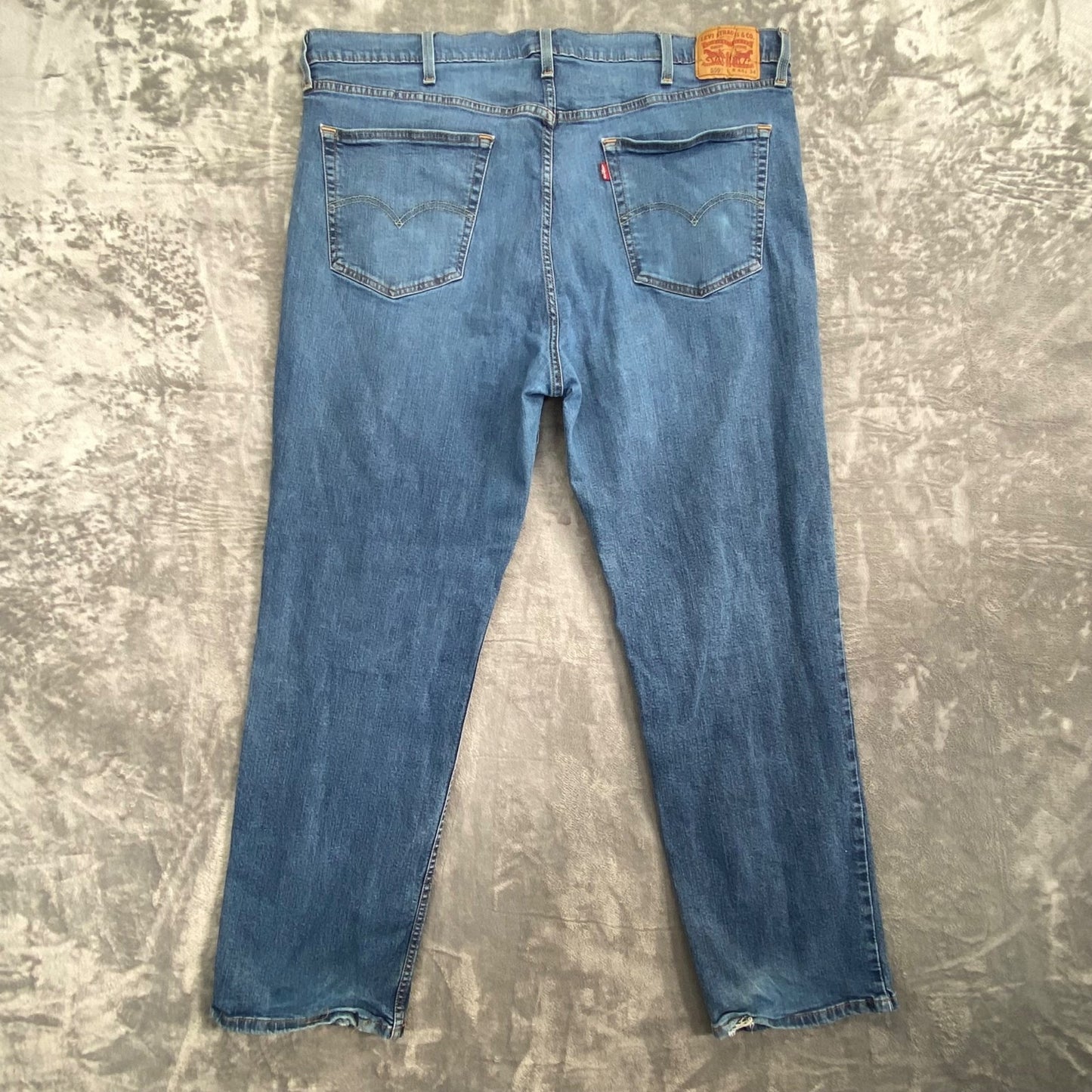 Levi's 559 Relaxed Straight Men's Jeans 44x34 Blue Denim Casual